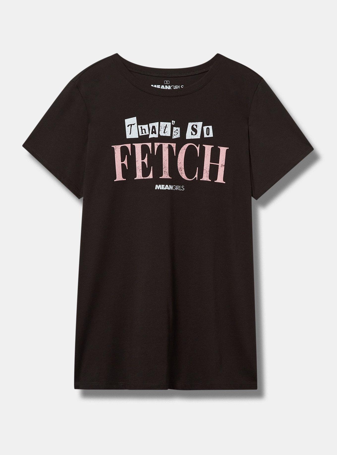 Mean Girls Fetch Classic Fit Cotton Crew Tee