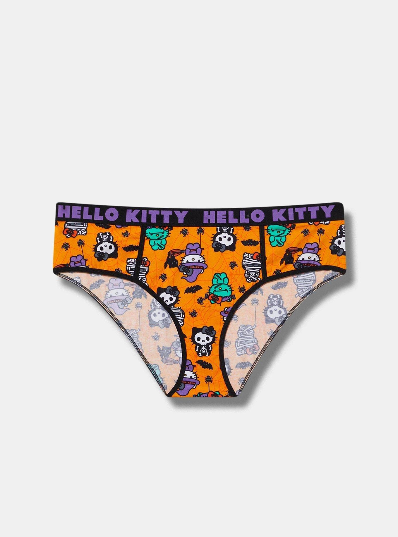 Halloween Hello Kitty Mid Rise Cotton Hipster Panty