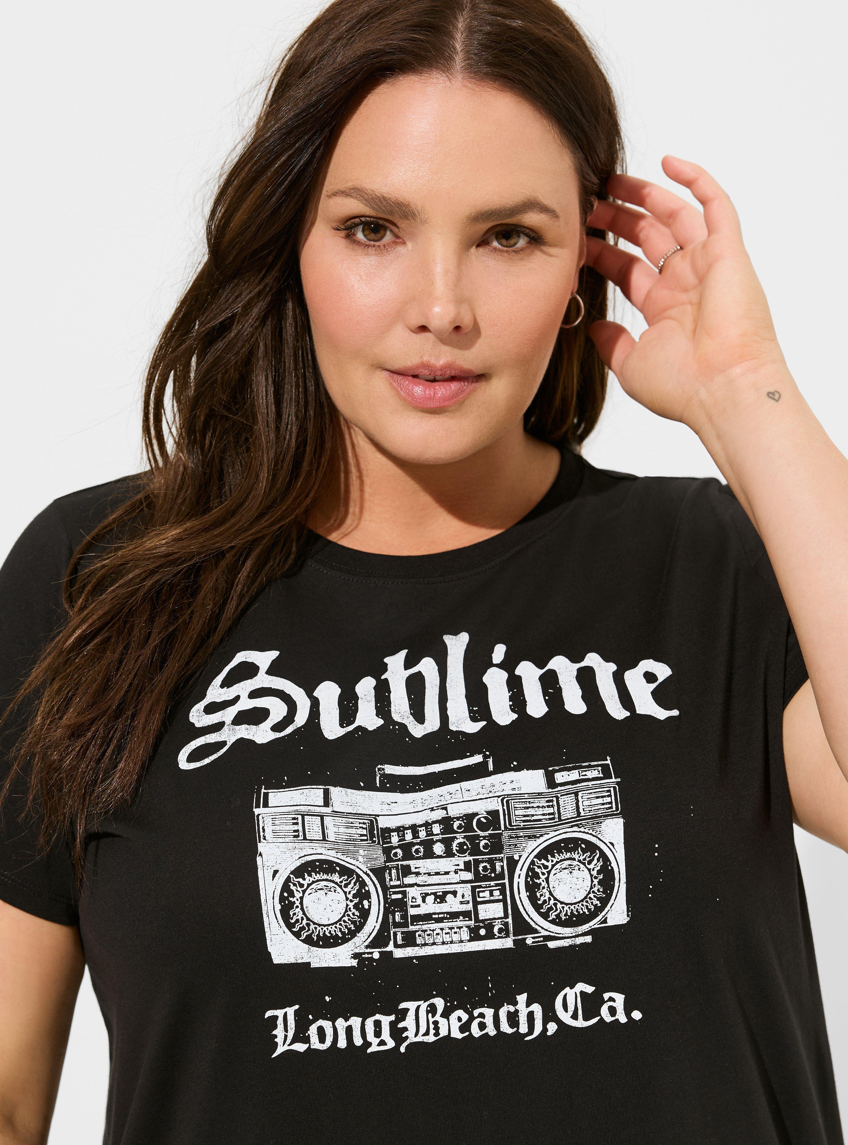 Sublime Stereo Classic Fit Cotton Crew Tee, DEEP BLACK, alternate