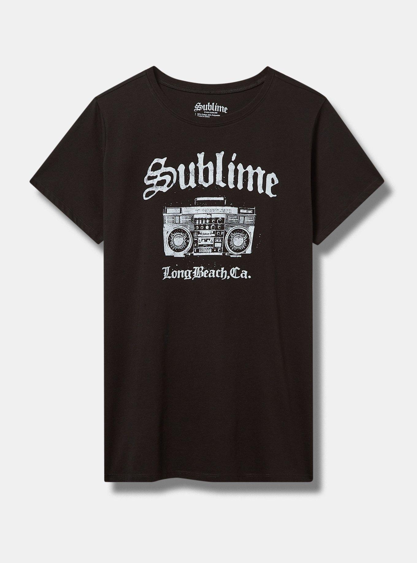 Sublime Stereo Classic Fit Cotton Crew Tee