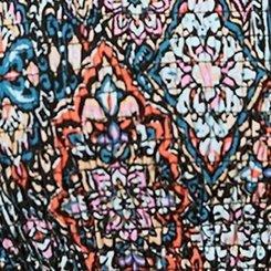 Plus Size Peplum Challis Tank, , swatch