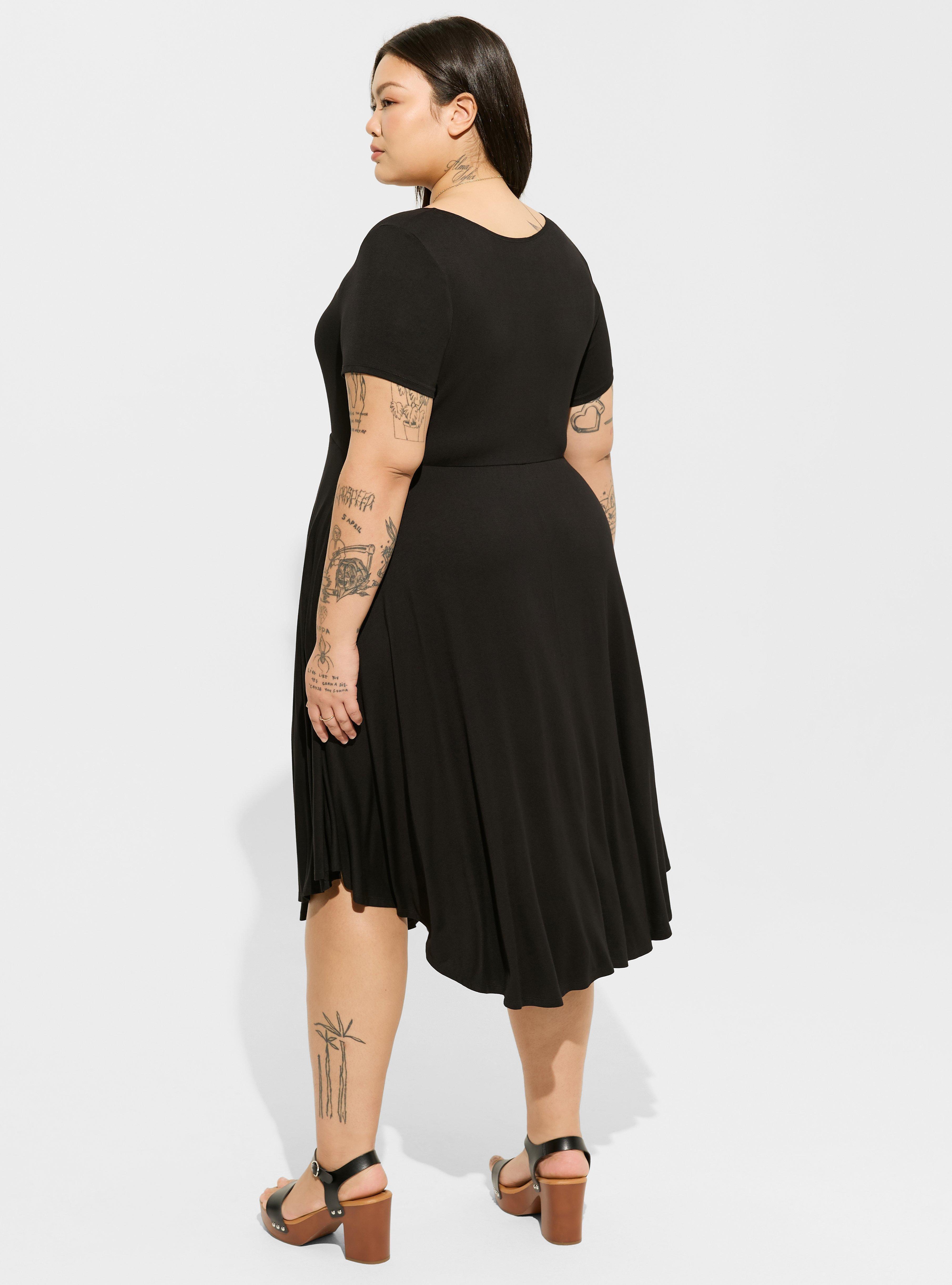 Midi Super Soft Shirred Front Dress