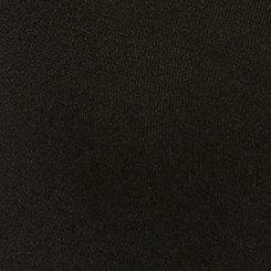 Midi Super Soft Shirred Front Dress, DEEP BLACK, swatch