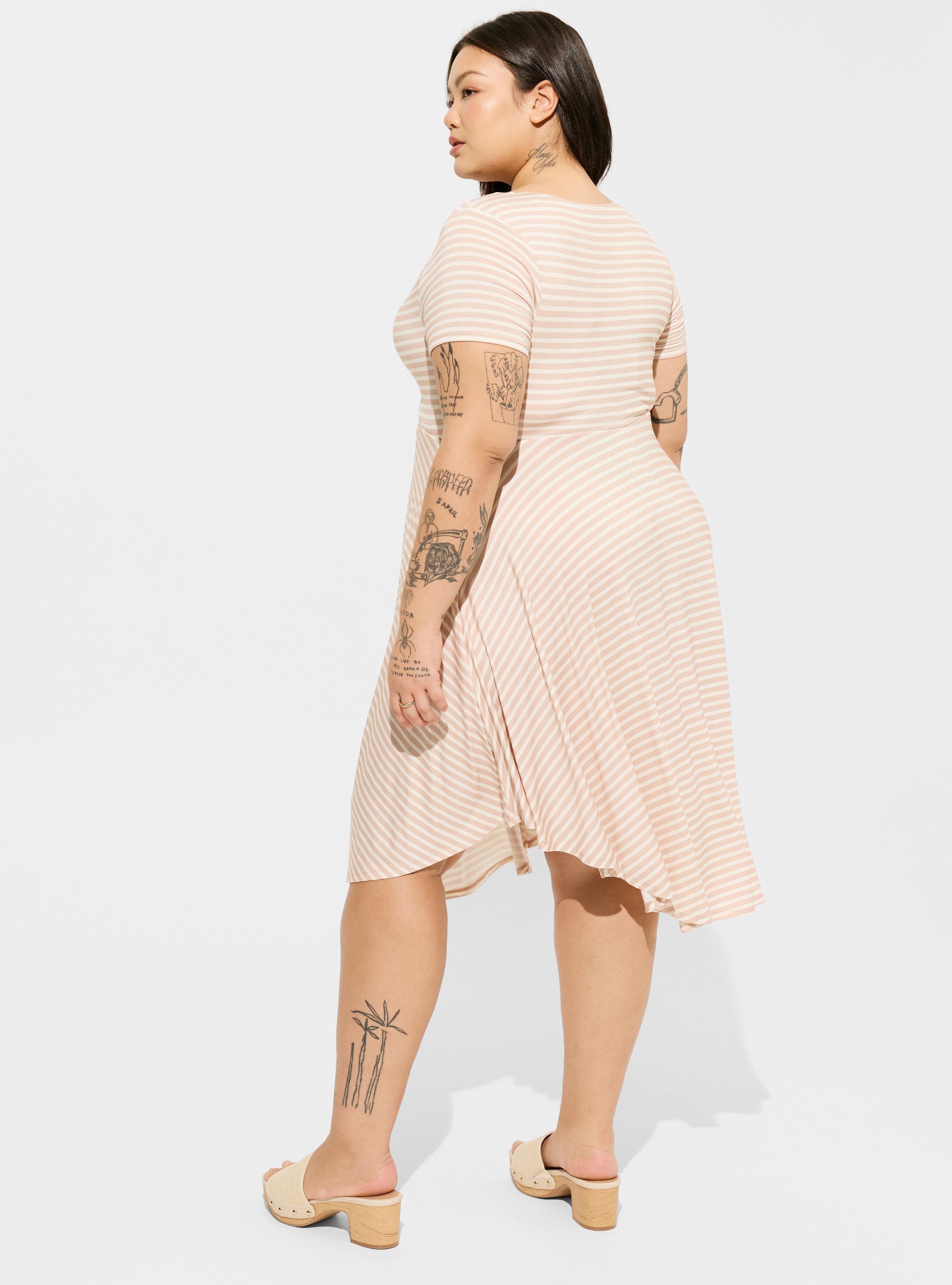 Midi Super Soft Shirred Front Dress