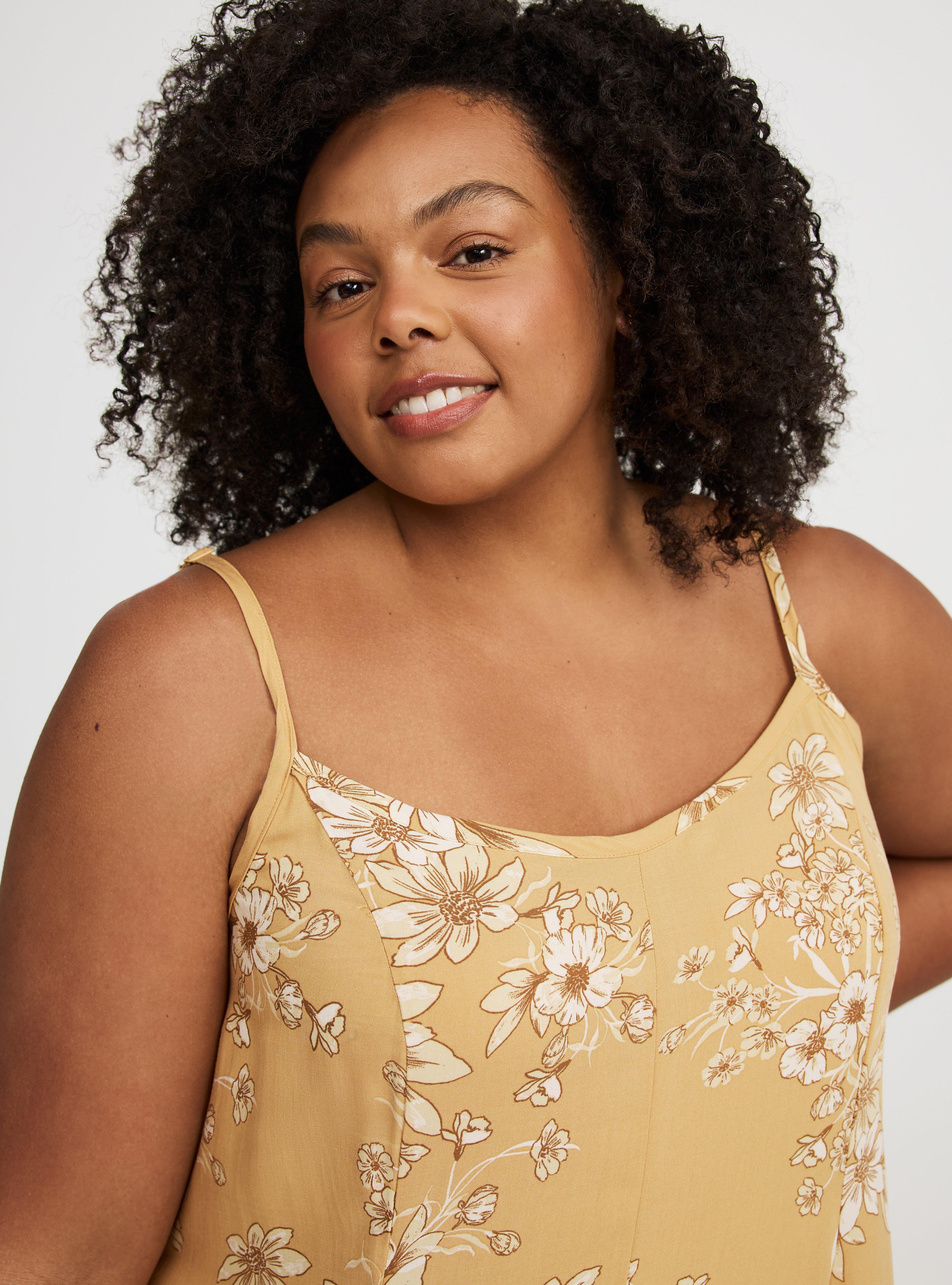 Tiered Trapeze Maxi Dress