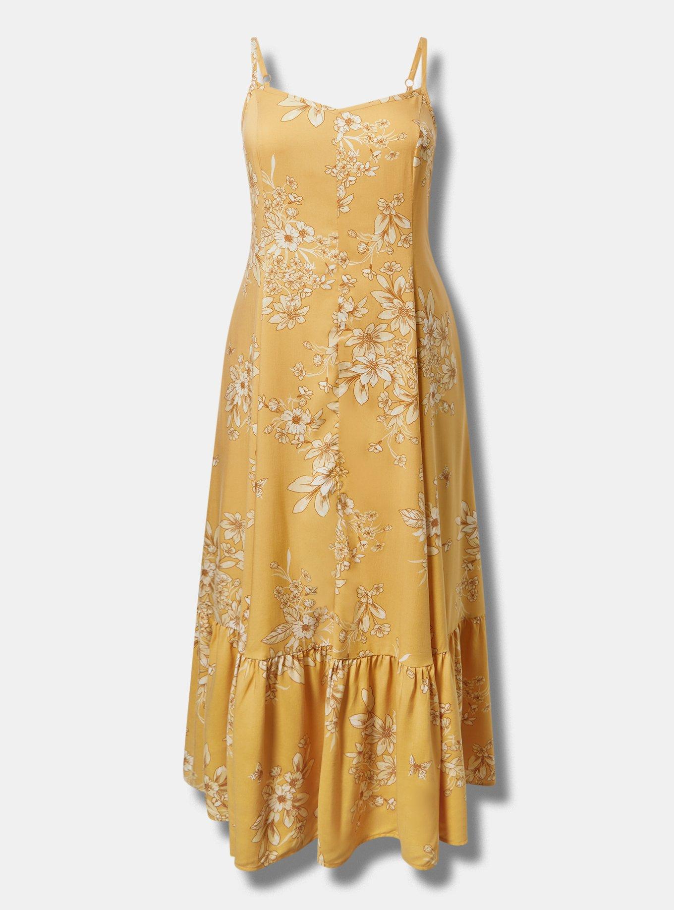 Plus Size - Tiered Trapeze Maxi Dress - Torrid