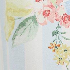 Plus Size Tiered Trapeze Maxi Dress, CRUSING LEMON FLORAL MULTI, swatch