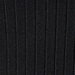 Plus Size Ribbed Sweater Tank, DEEP BLACK, swatch