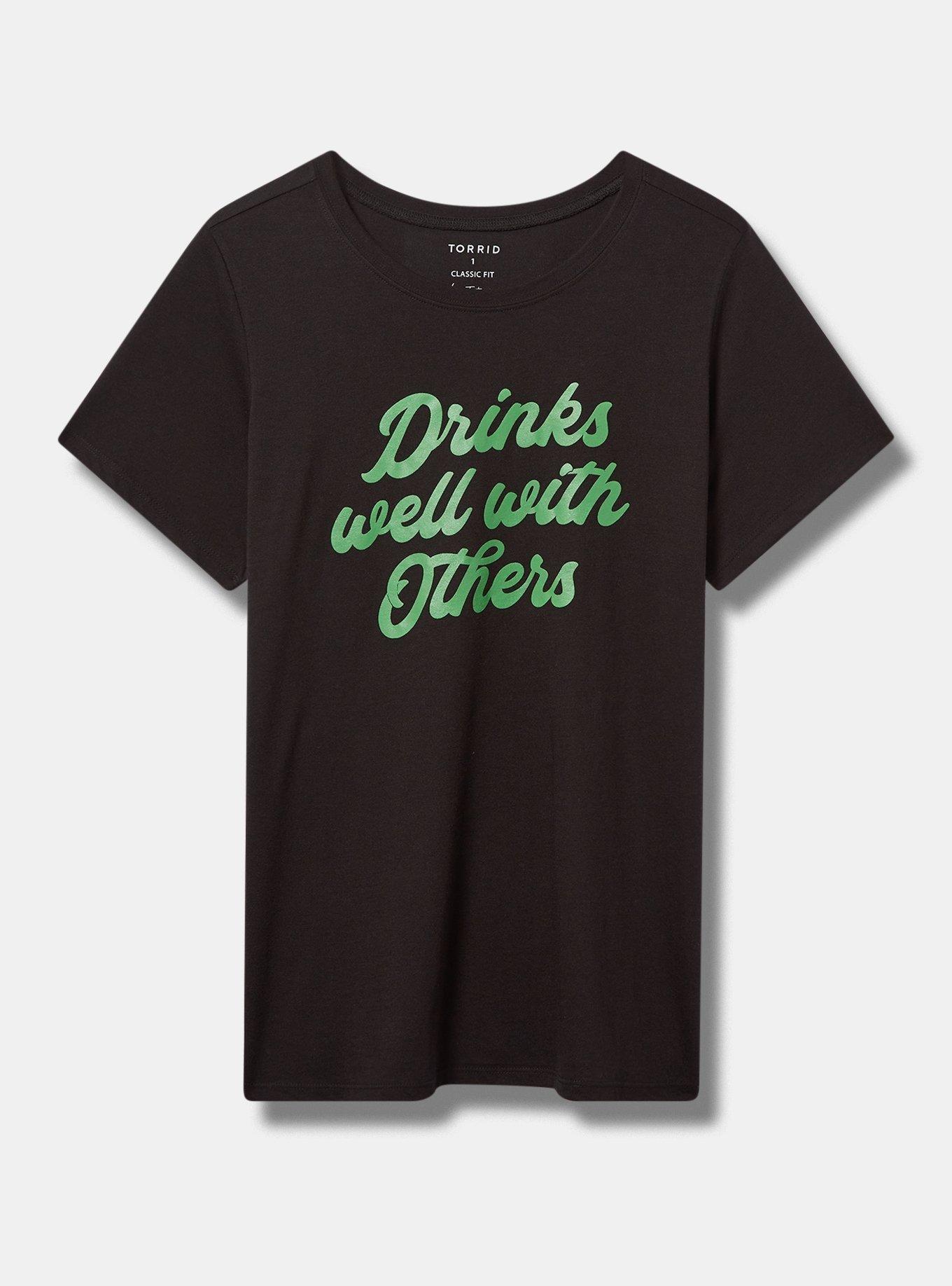 Drinks Well Classic Fit Signature Jersey Tee