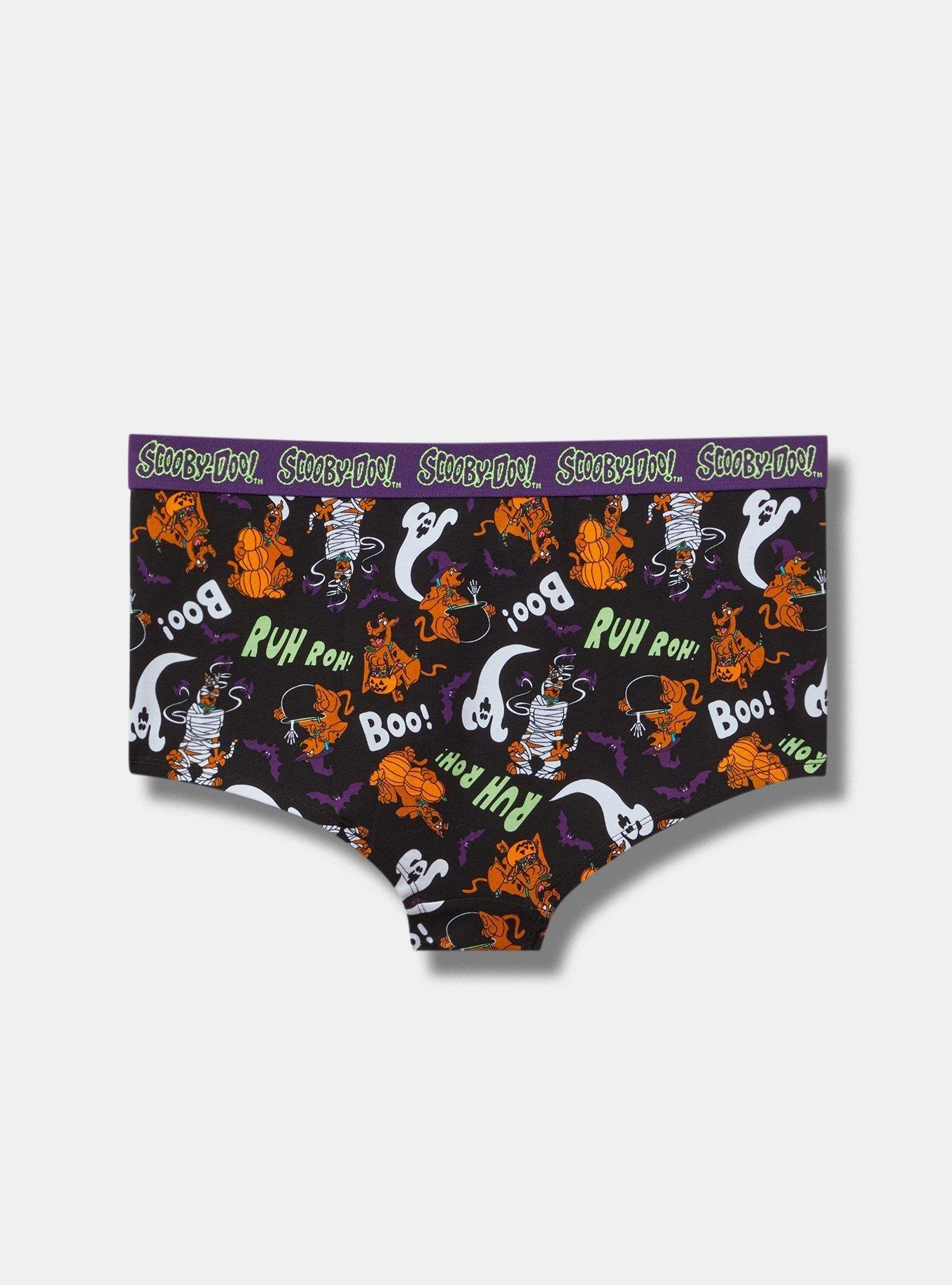 Scooby Doo Halloween Mid-Rise Cotton Boyshort