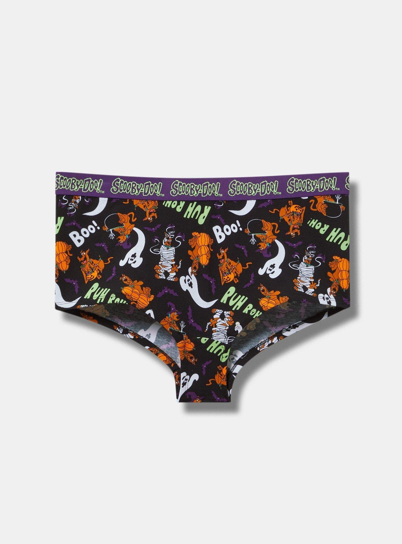 Scooby Doo Halloween Mid-Rise Cotton Boyshort