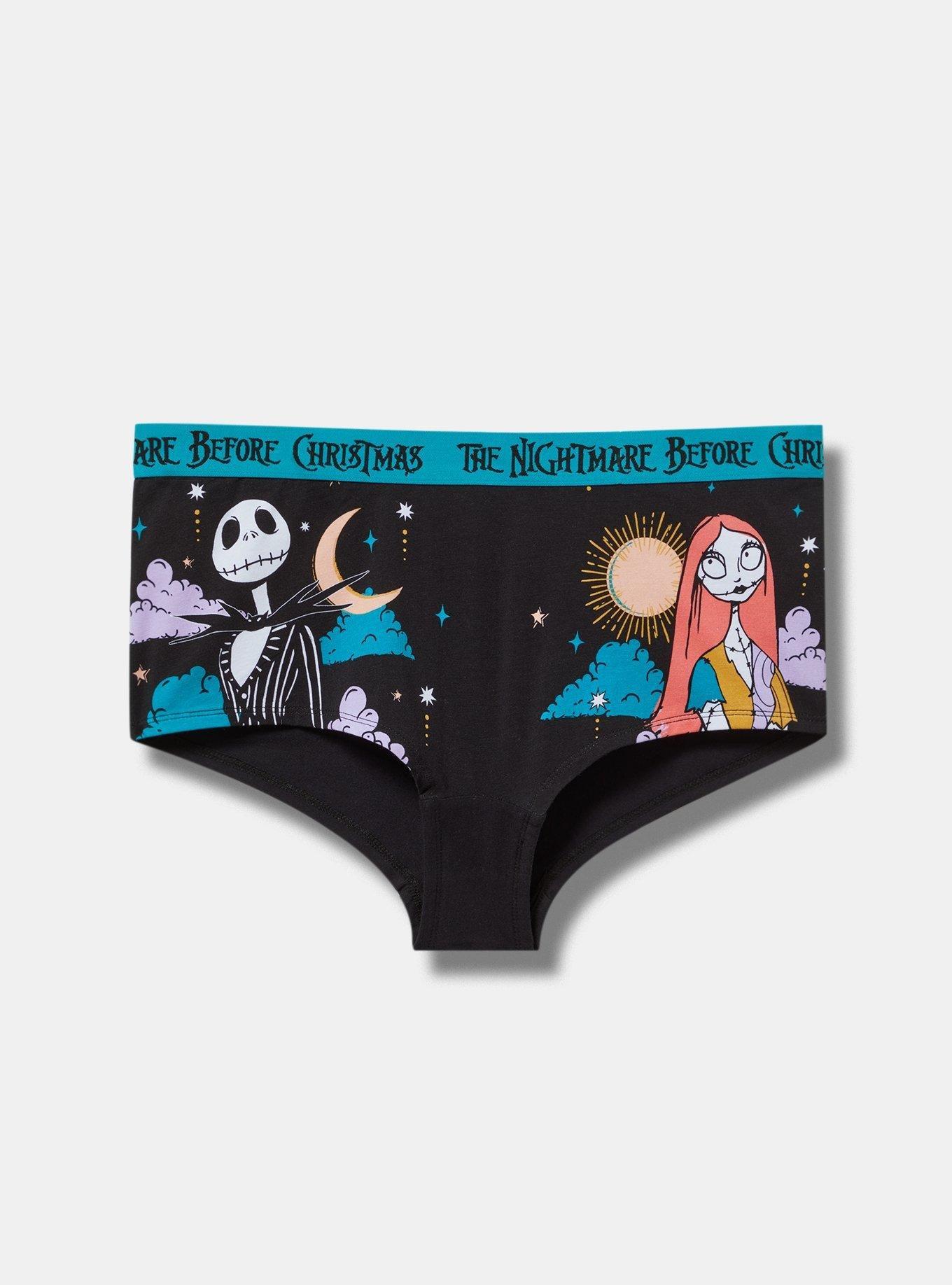 Nightmare Before Christmas Mid-Rise Cotton Boyshort