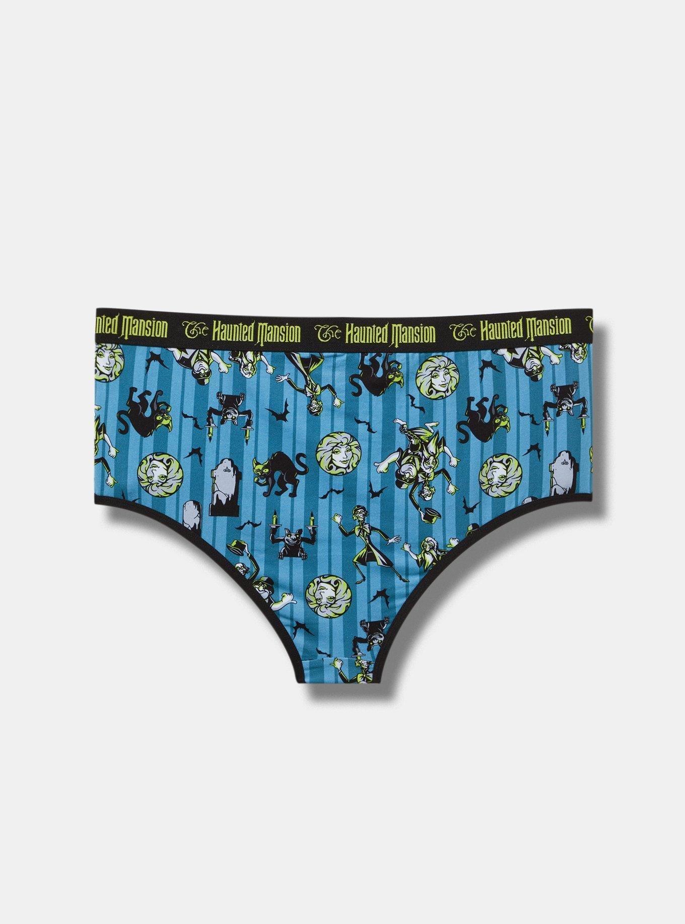 Haunted Mansion Mid-Rise Cotton Cheeky Panty