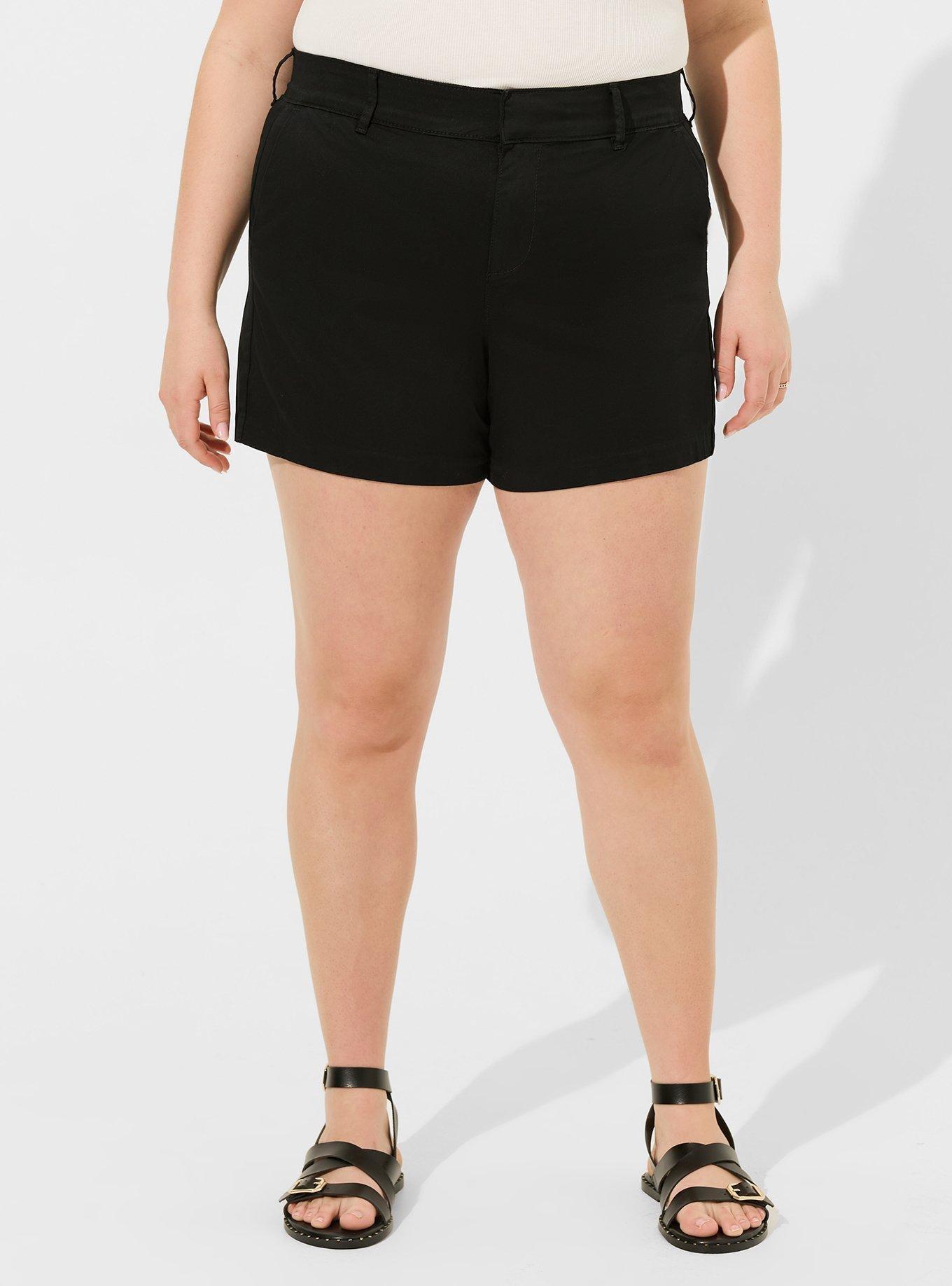 5 Inch Lightweight Twill Refined Short , DEEP BLACK, alternate