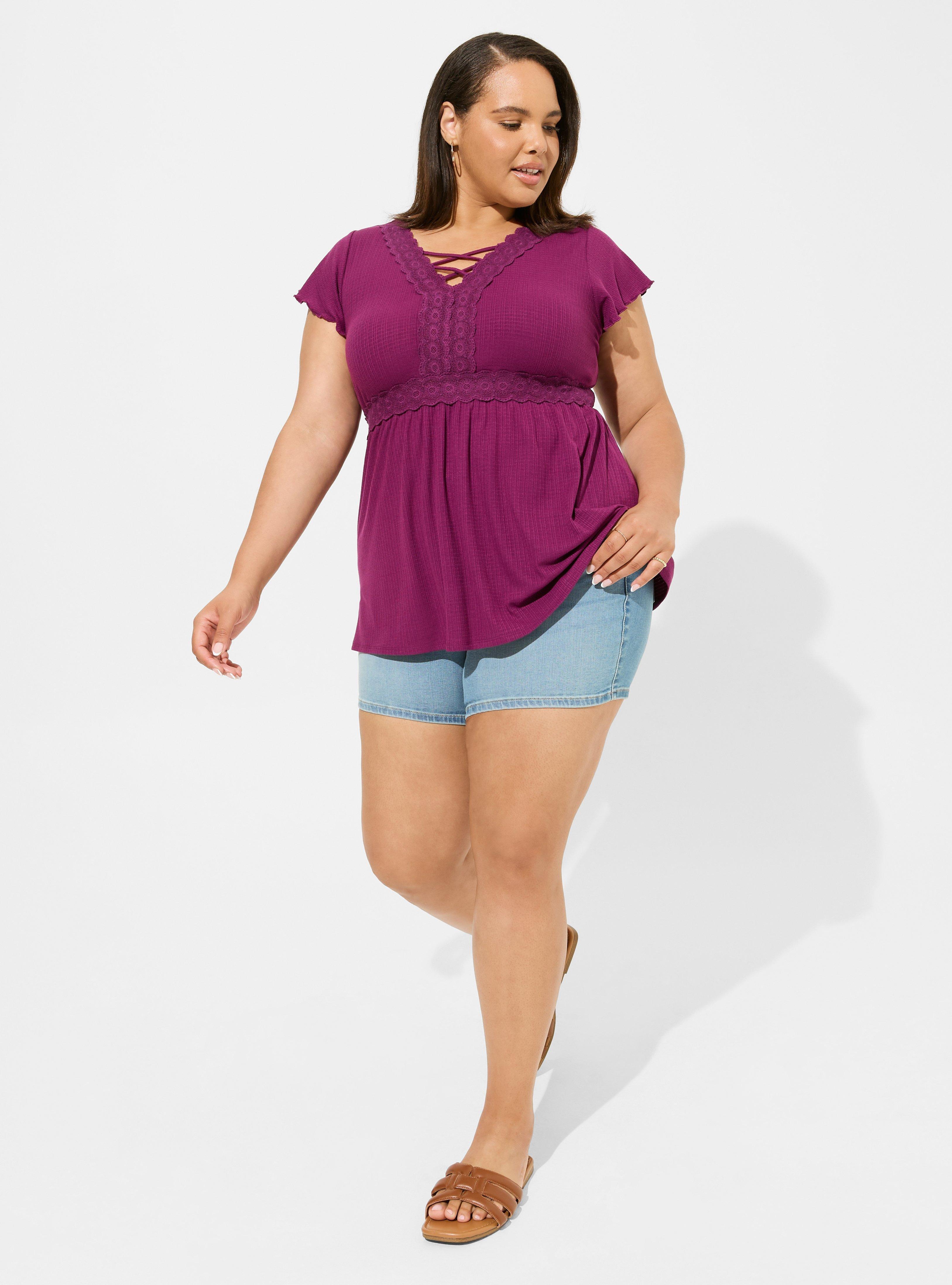 Babydoll V-Neck Top