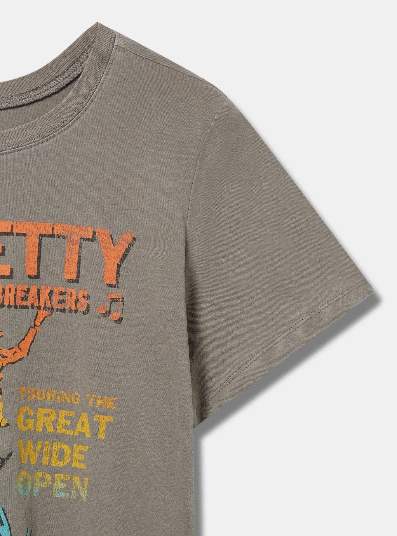 Tom Petty Classic Fit Cotton Crew Tee, GREY, alternate