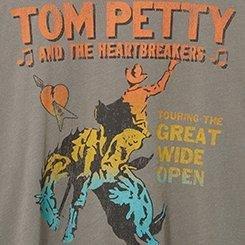 Tom Petty Classic Fit Cotton Crew Tee, GREY, swatch