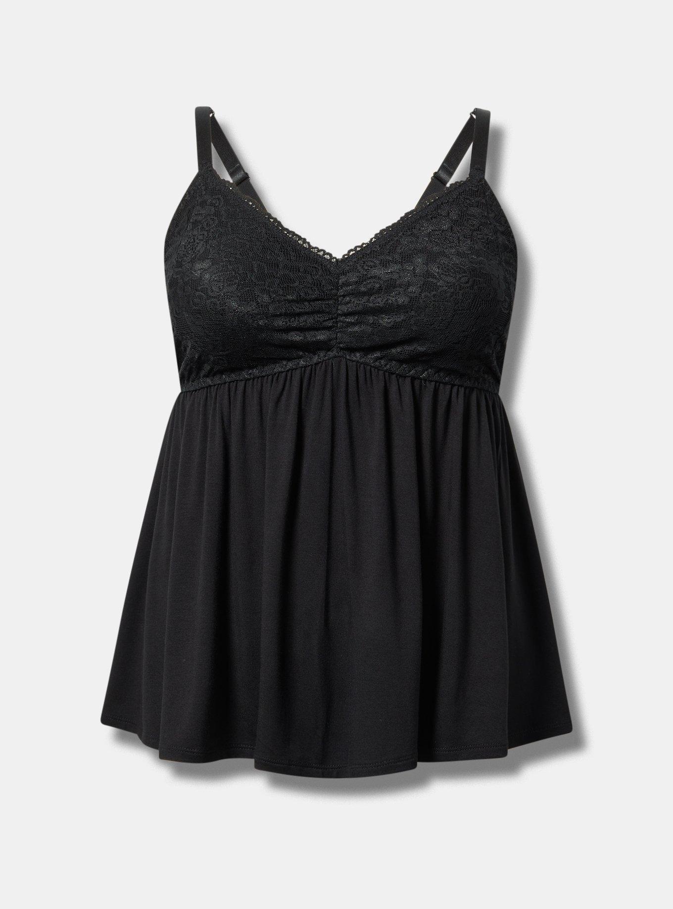 Super Soft Lace Babydoll Sleep Tank