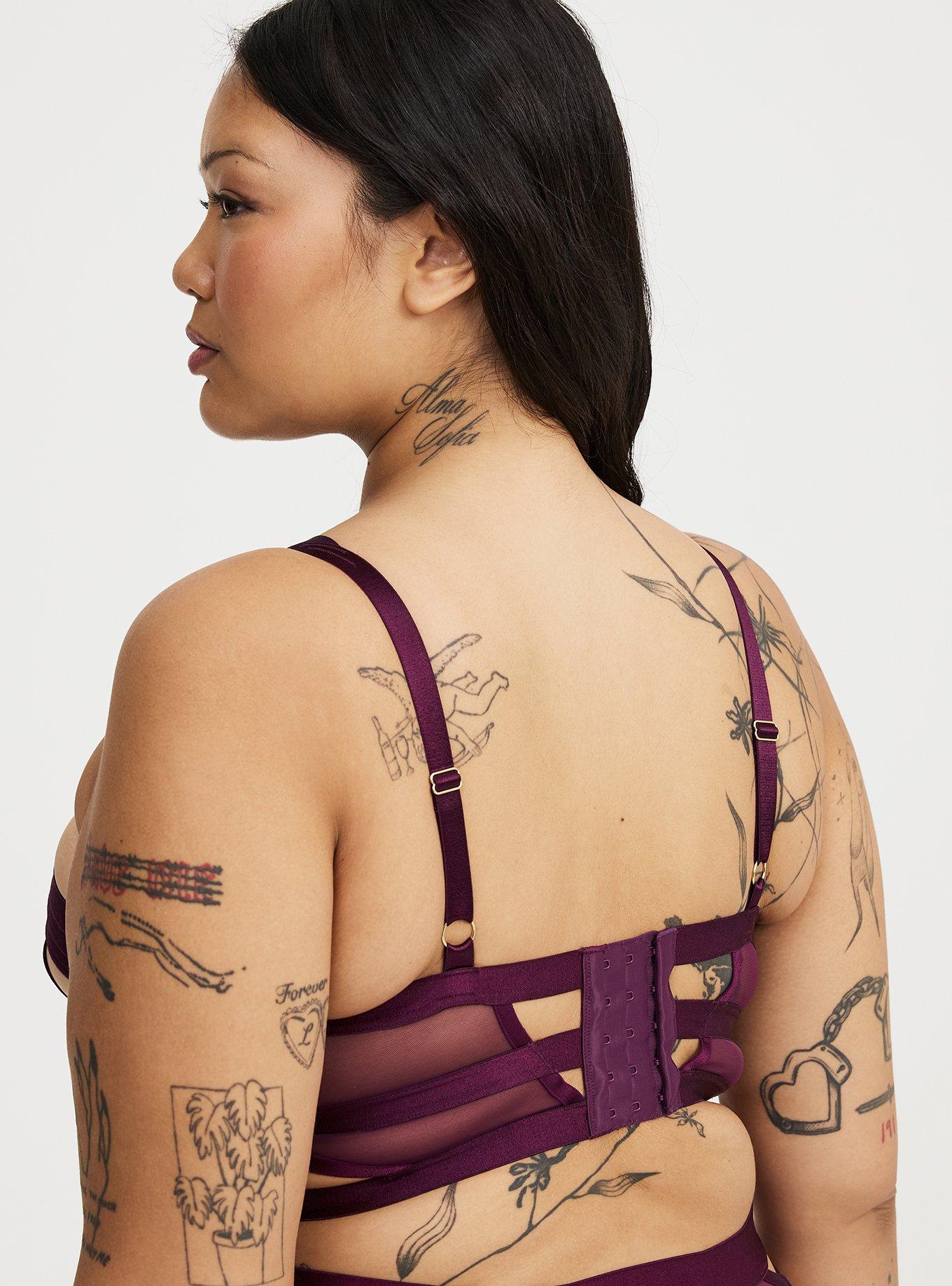 Strappy Vixen Elastic Underwire Bra