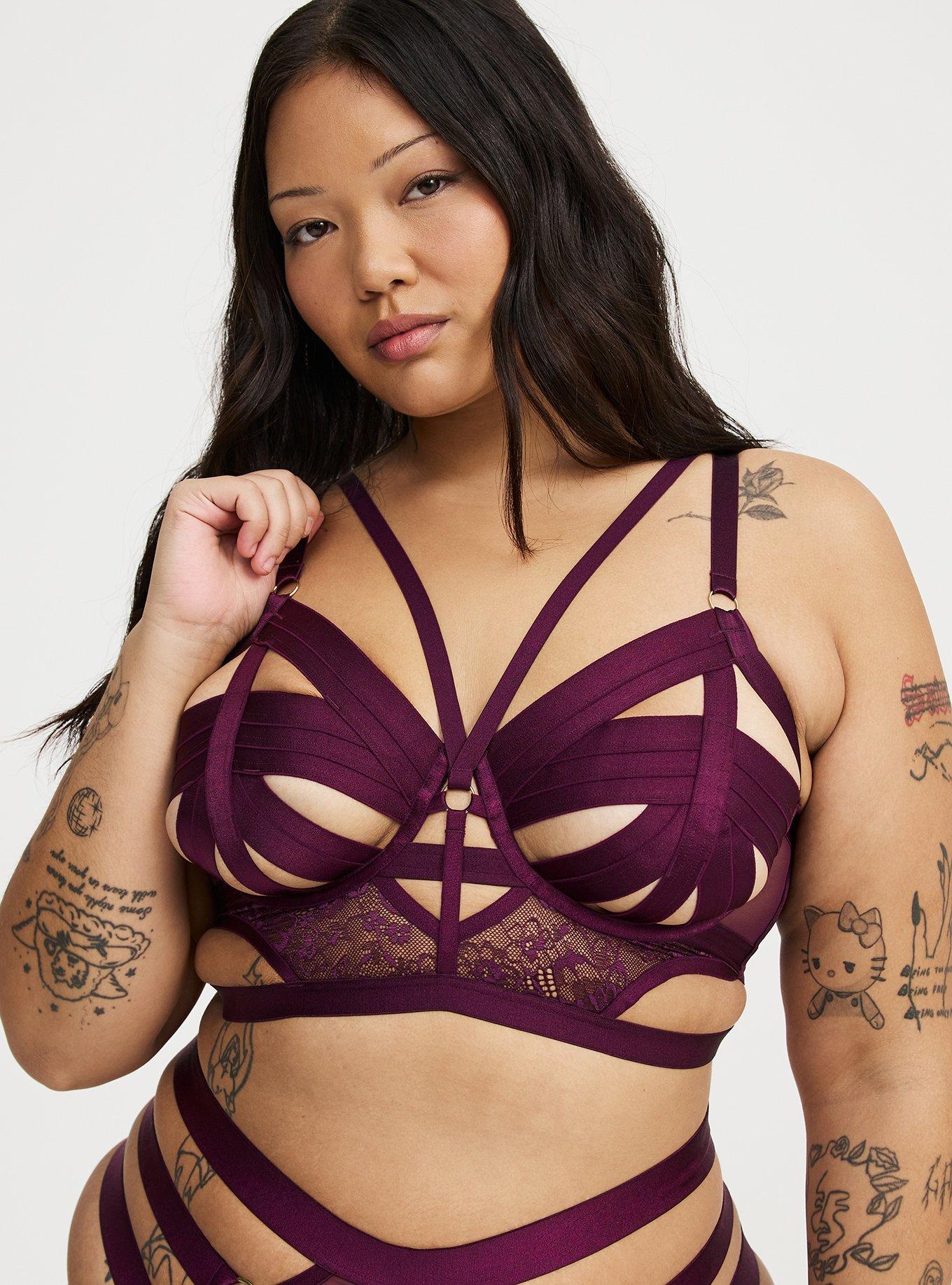 Strappy Vixen Elastic Underwire Bra