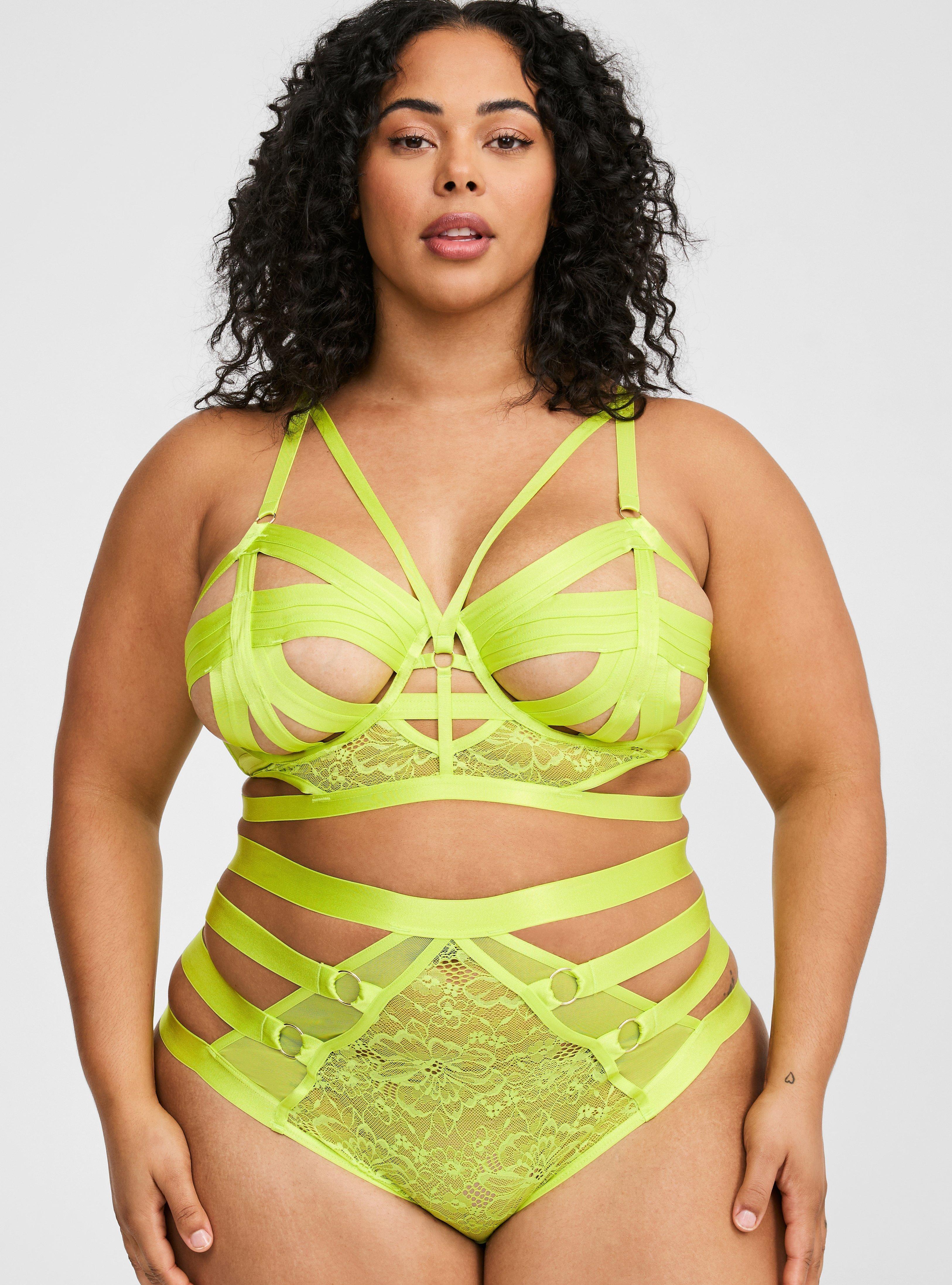 Strappy Vixen Elastic Cup Underwire Bra