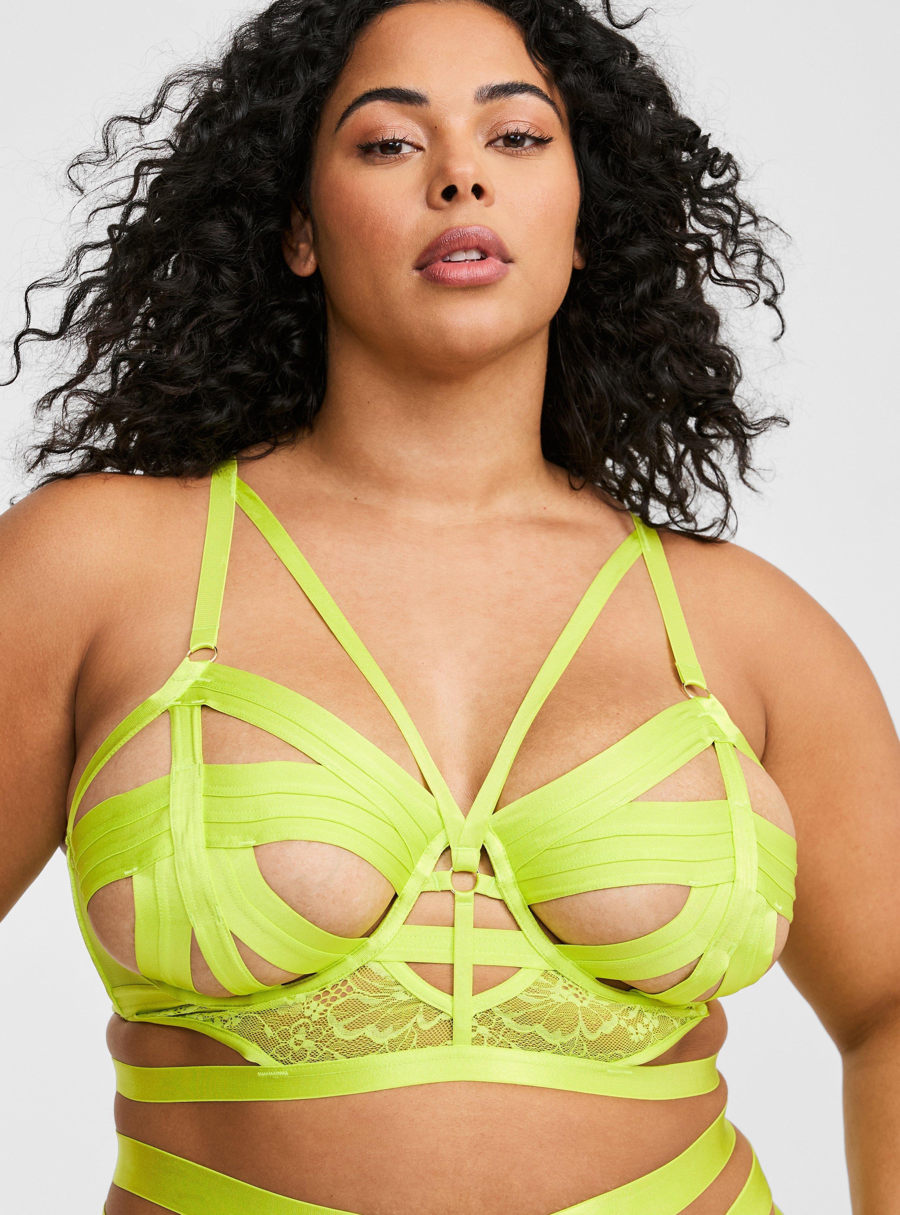 Strappy Vixen Elastic Cup Underwire Bra