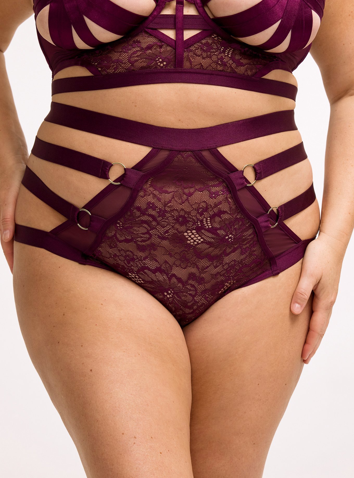 Strappy Vixen High-Waist Cheeky Panty