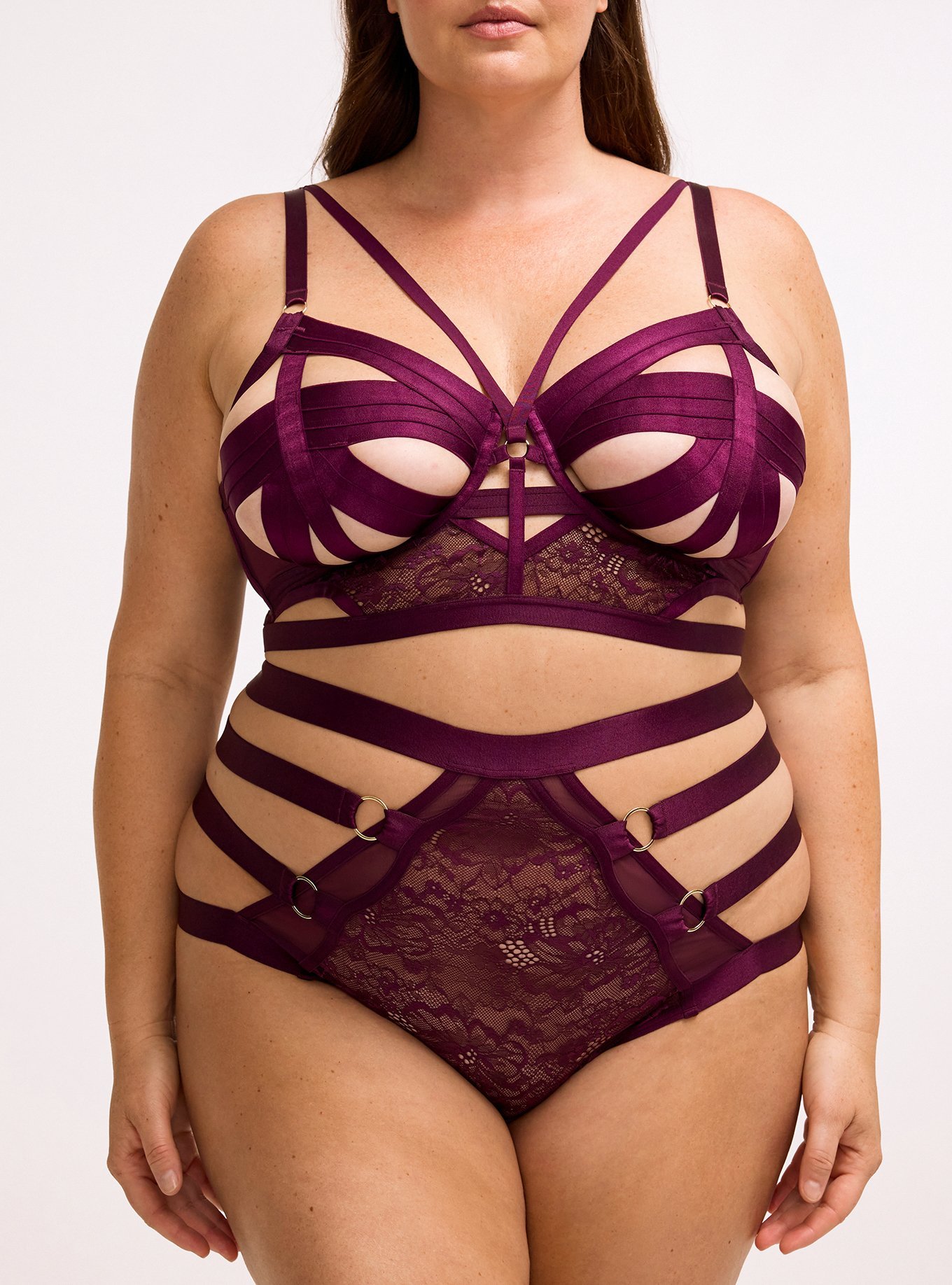Strappy Vixen High-Waist Cheeky Panty