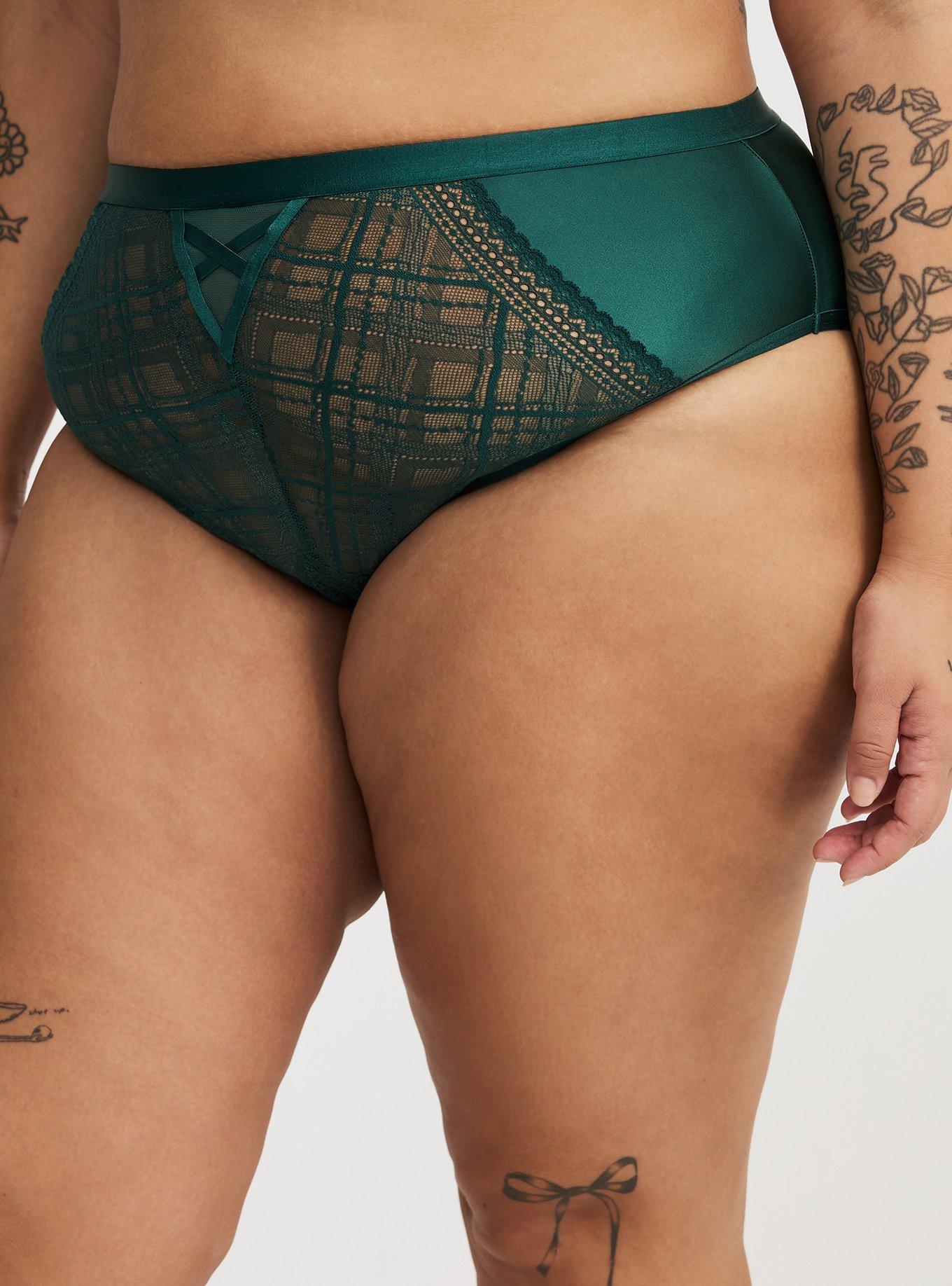 Dark Debutante Mid-Rise Tanga