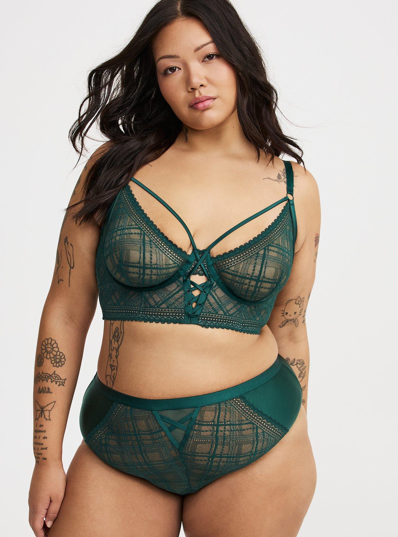 Dark Debutante Mid-Rise Tanga