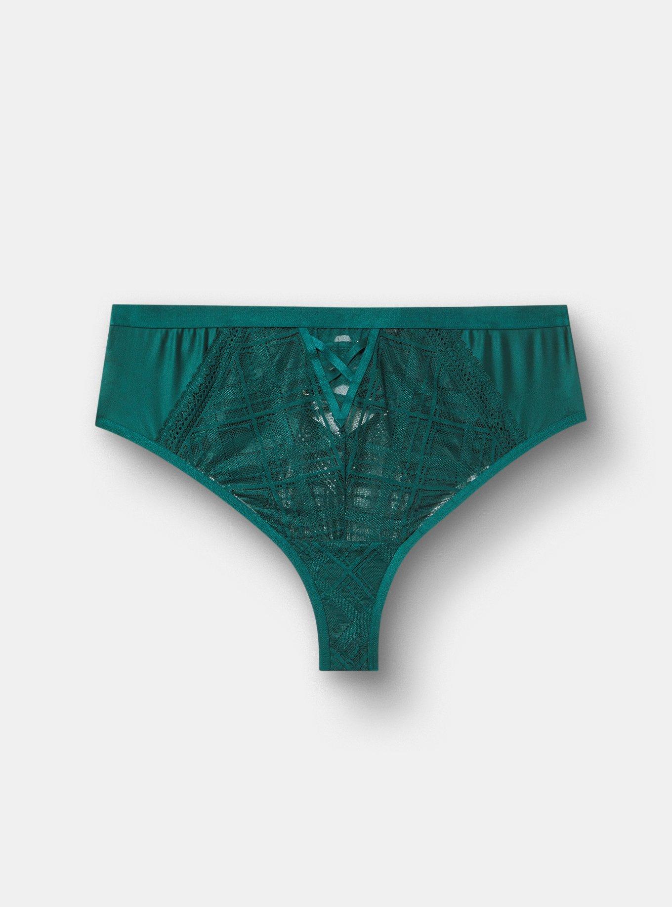 Dark Debutante Mid-Rise Tanga