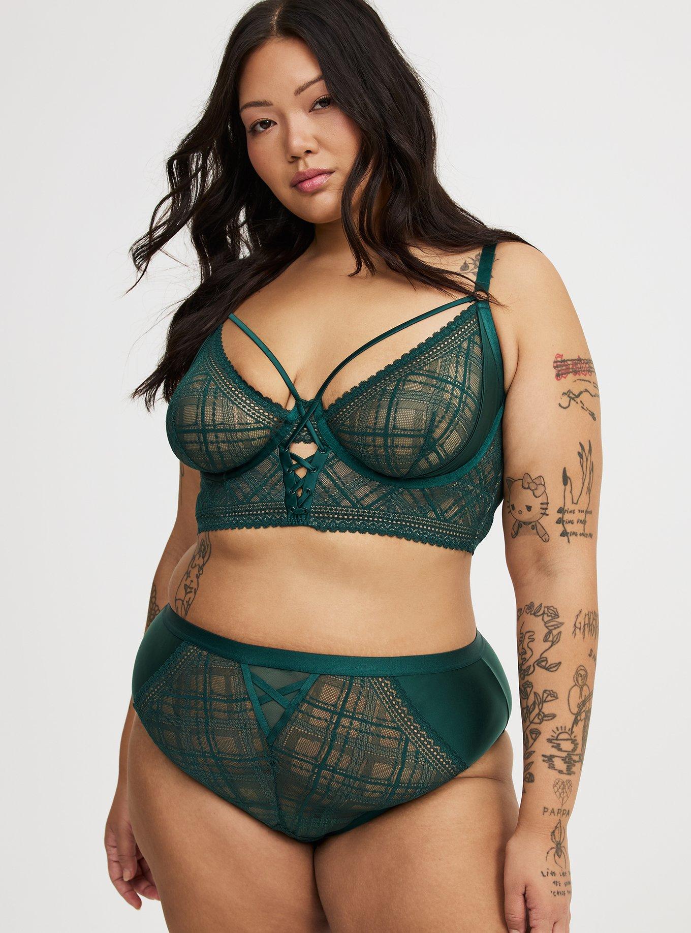Dark Debutante Mid-Rise Tanga