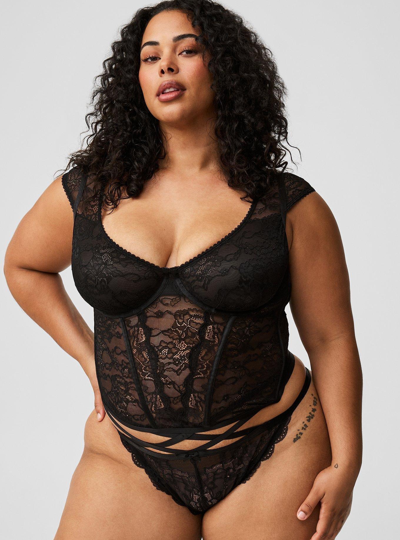 Lace Underwire Bustier
