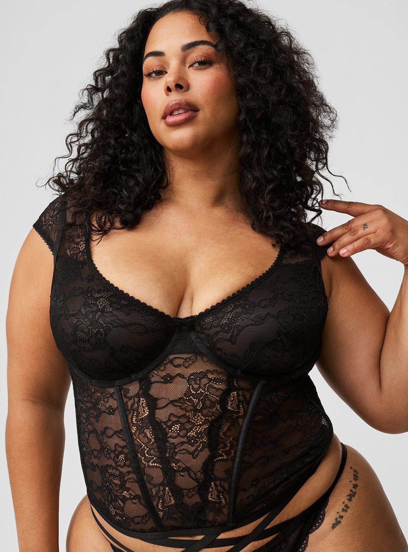 Lace Underwire Bustier