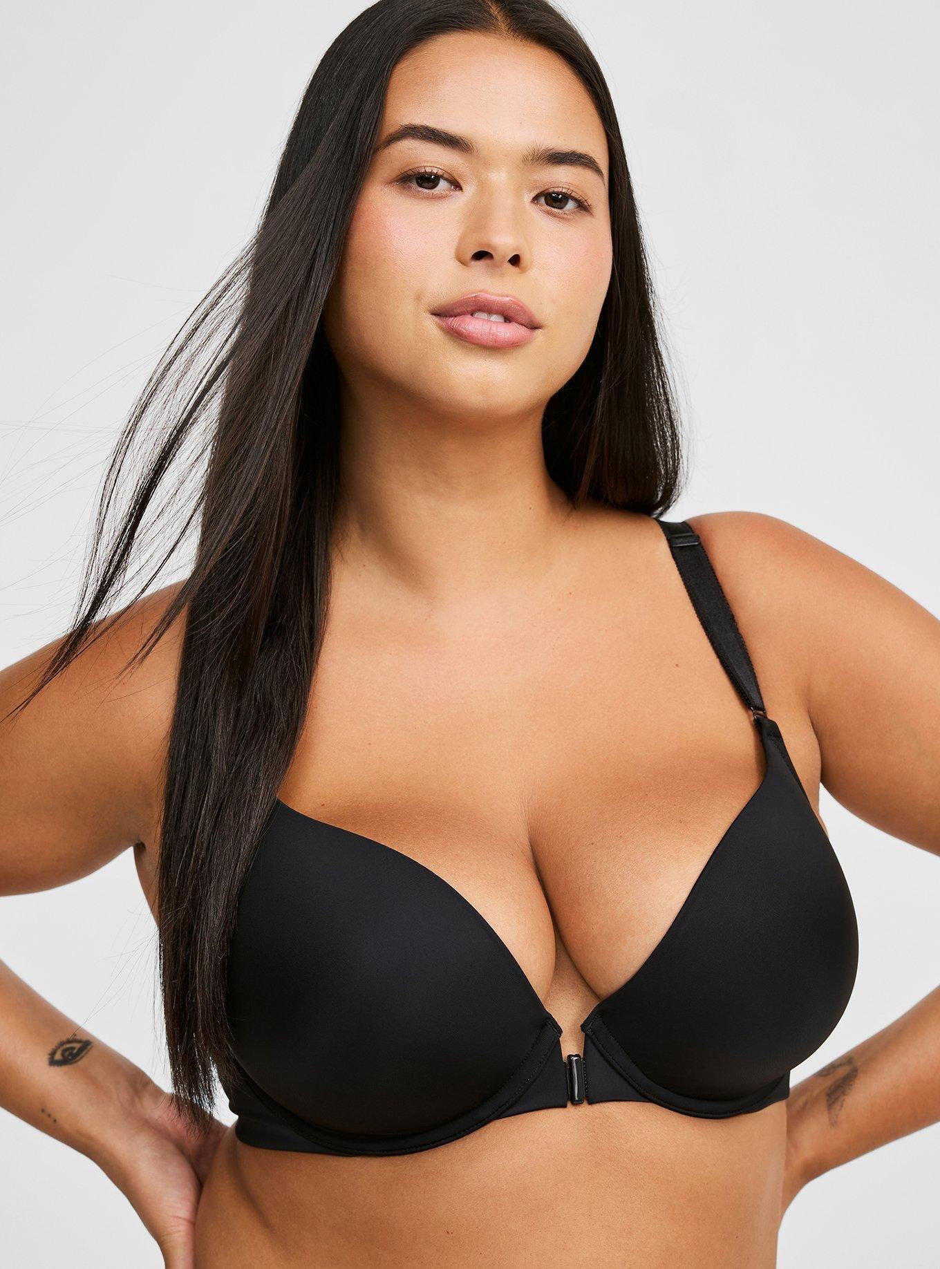 XO Plunge Push Up Smooth Front Close 360° Back Smoothing® Bra