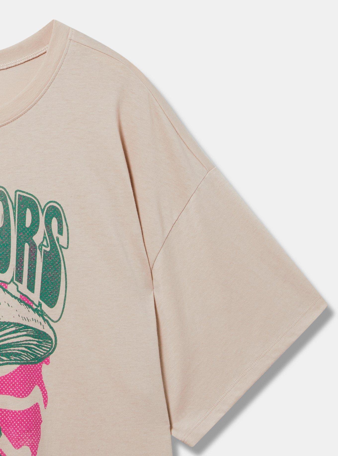 The Doors Oversize Fit Cotton Crew Tee