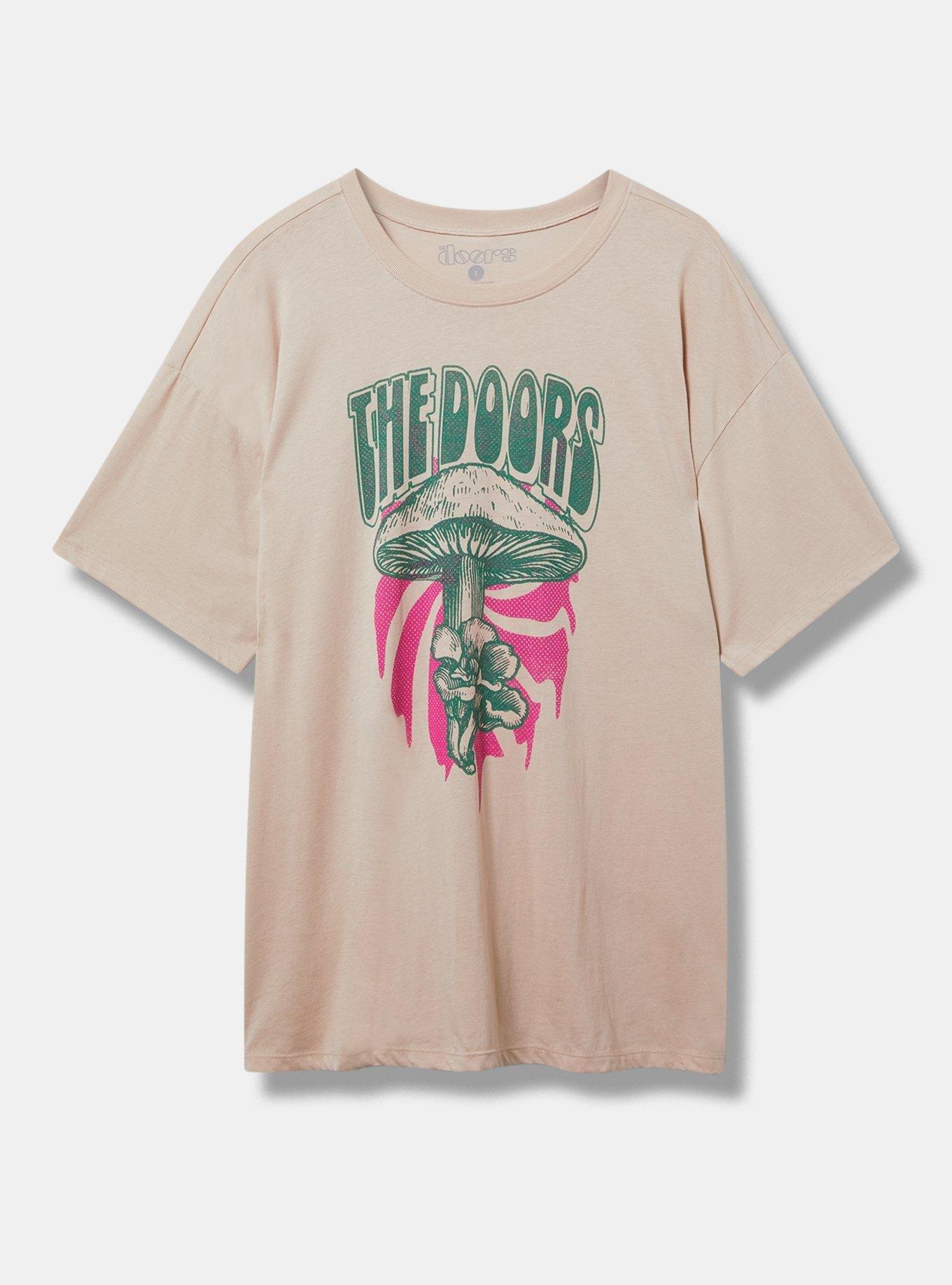 The Doors Oversize Fit Cotton Crew Tee