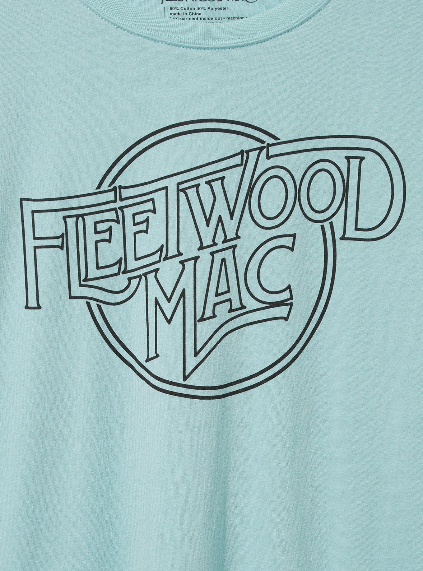 Fleetwood Mac Logo Classic Fit Cotton Crew Tee