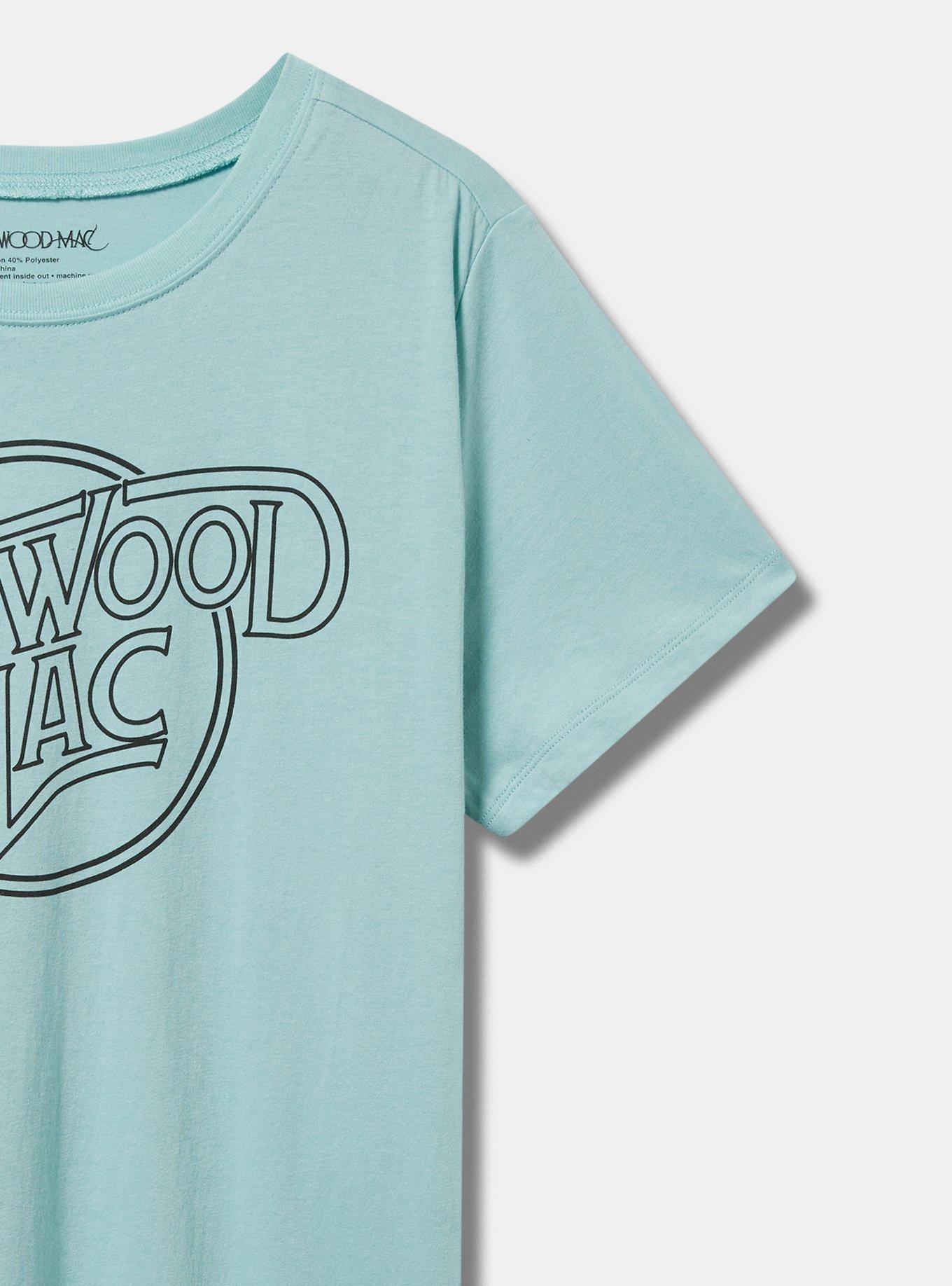 Fleetwood Mac Logo Classic Fit Cotton Crew Tee