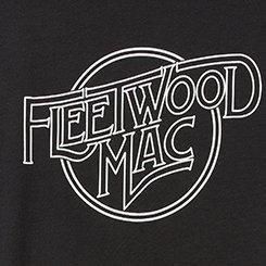 Fleetwood Mac Logo Classic Fit Cotton Crew Tee, ANTHRACITE, swatch