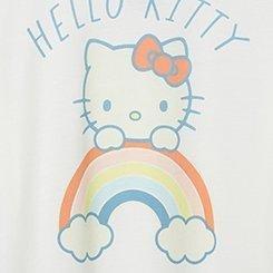 Hello Kitty Relaxed Fit Cotton Crew Tee, BLANC DE BLANC, swatch