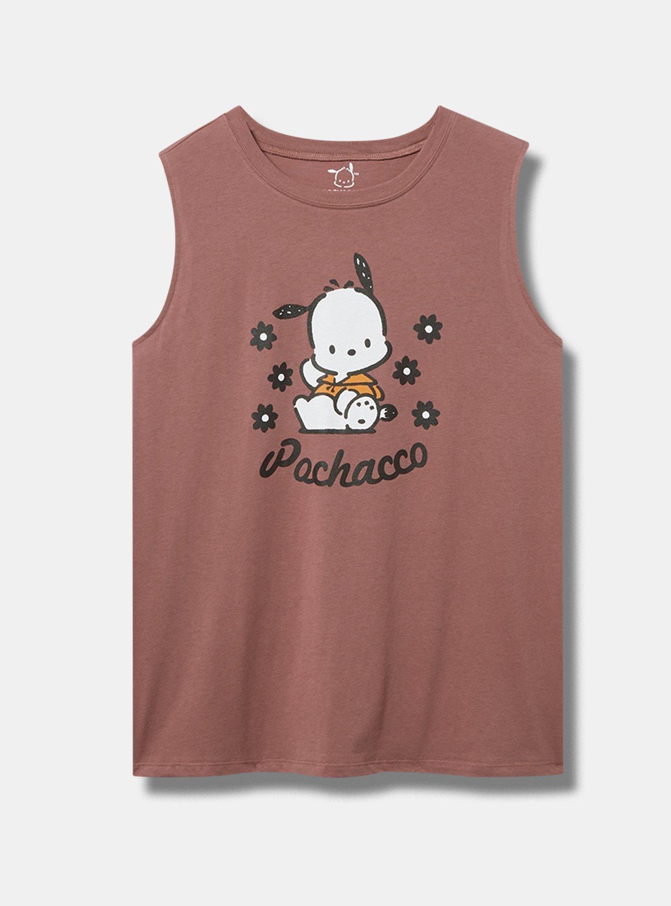 Pochacco Relax Fit Cotton Crew Tank