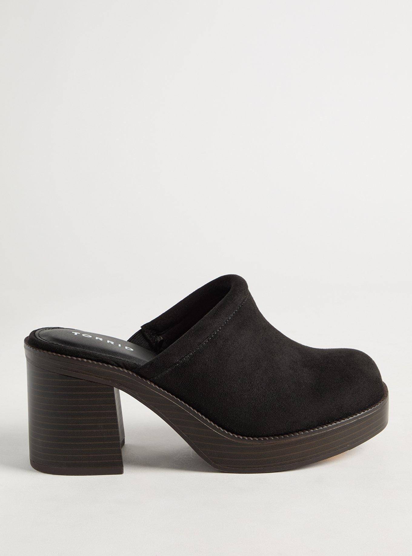 Block Heel Mule (WW