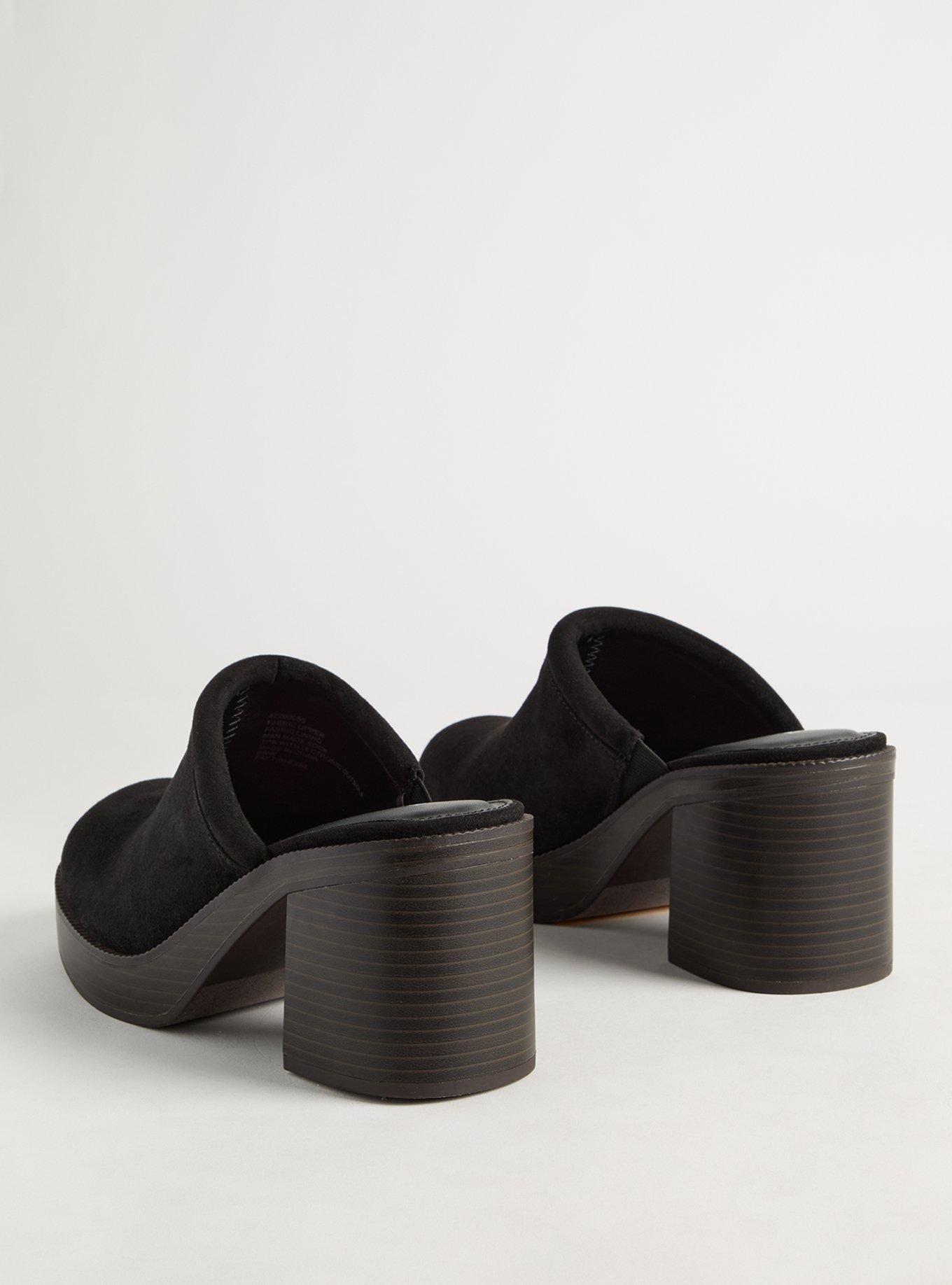 Block Heel Mule (WW)