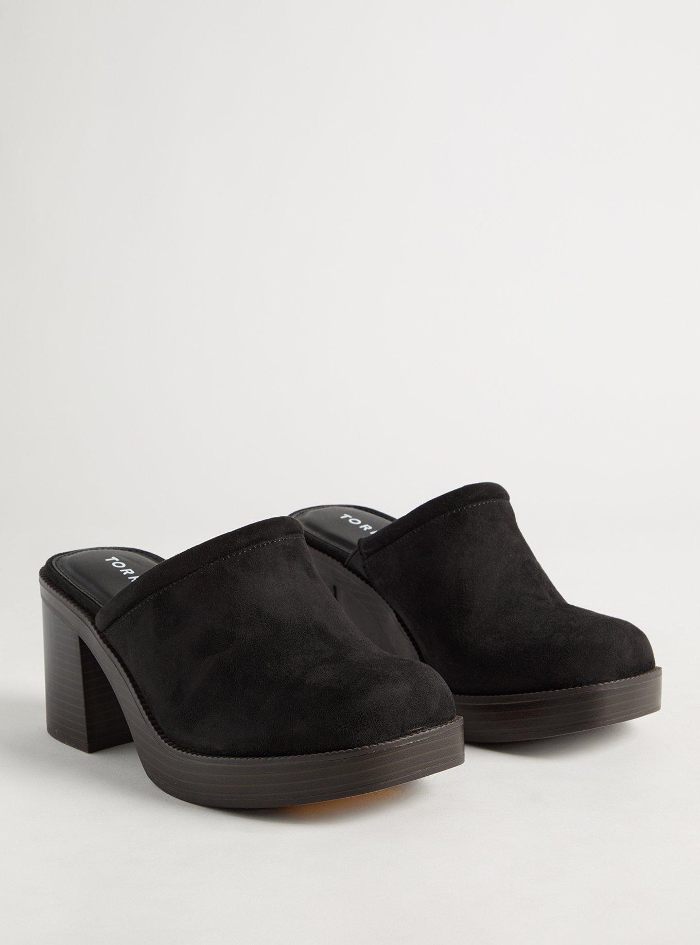 Block Heel Mule (WW