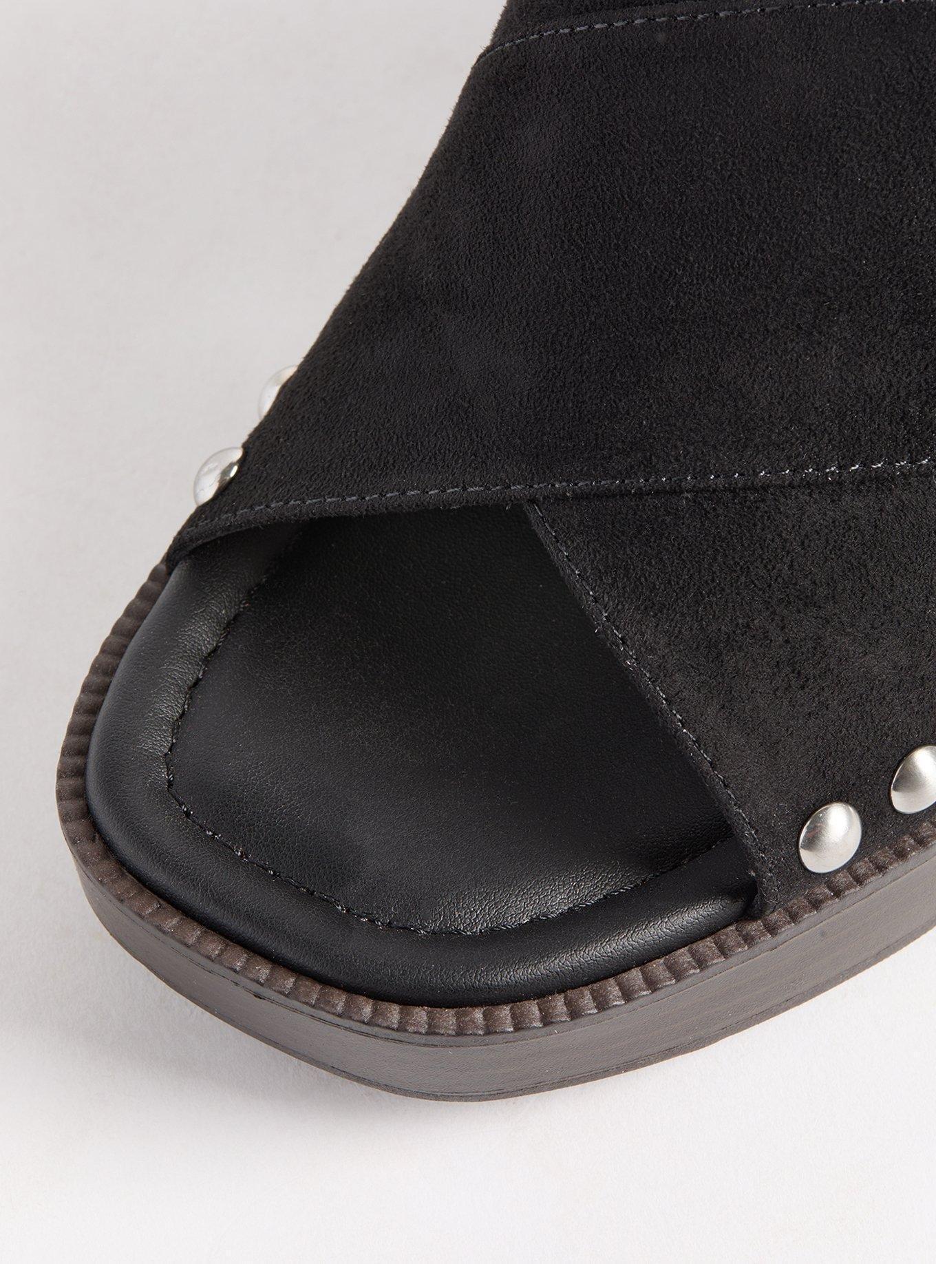 Block Heel Slingback Mule (WW)