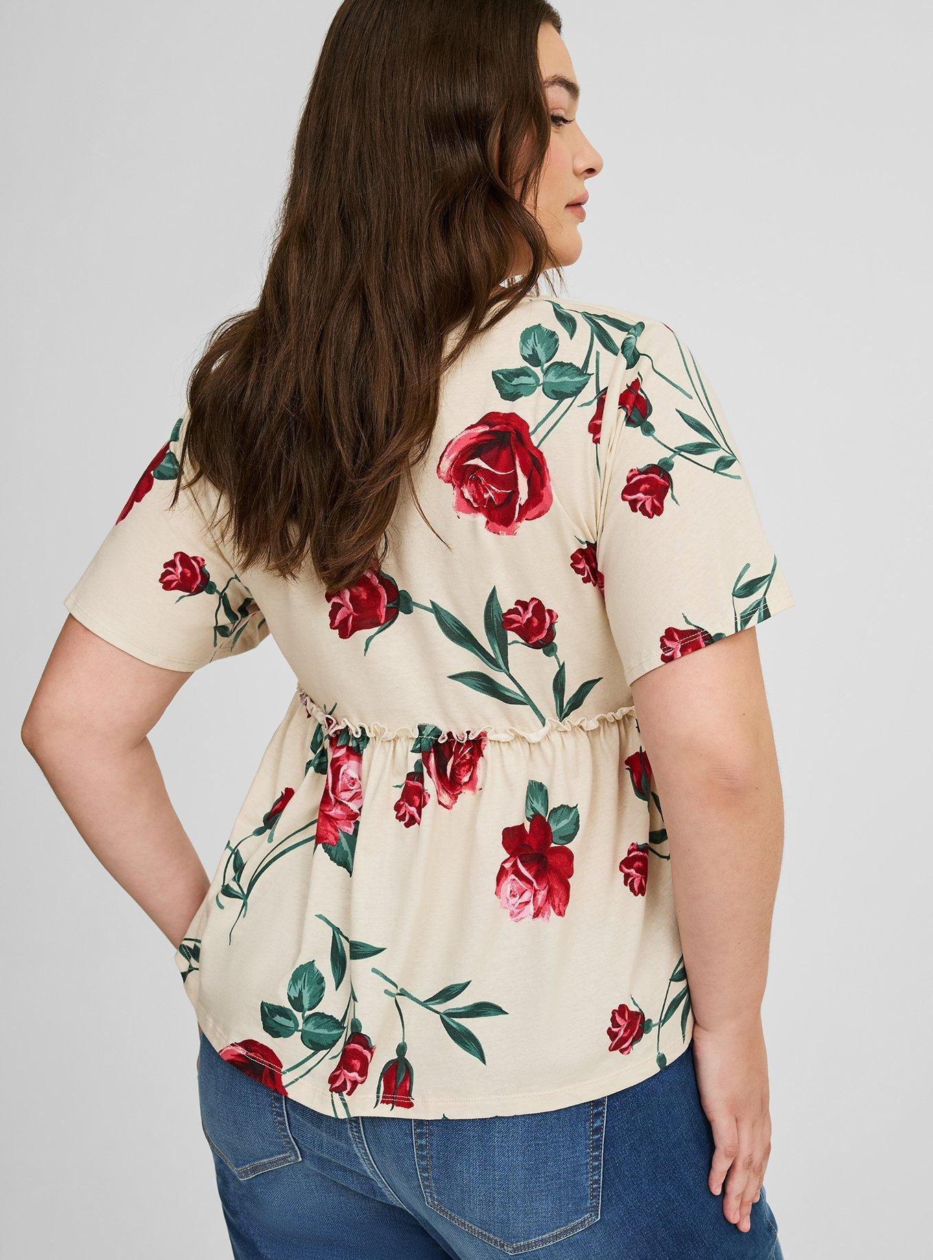 Heritage Jersey V-Neck top