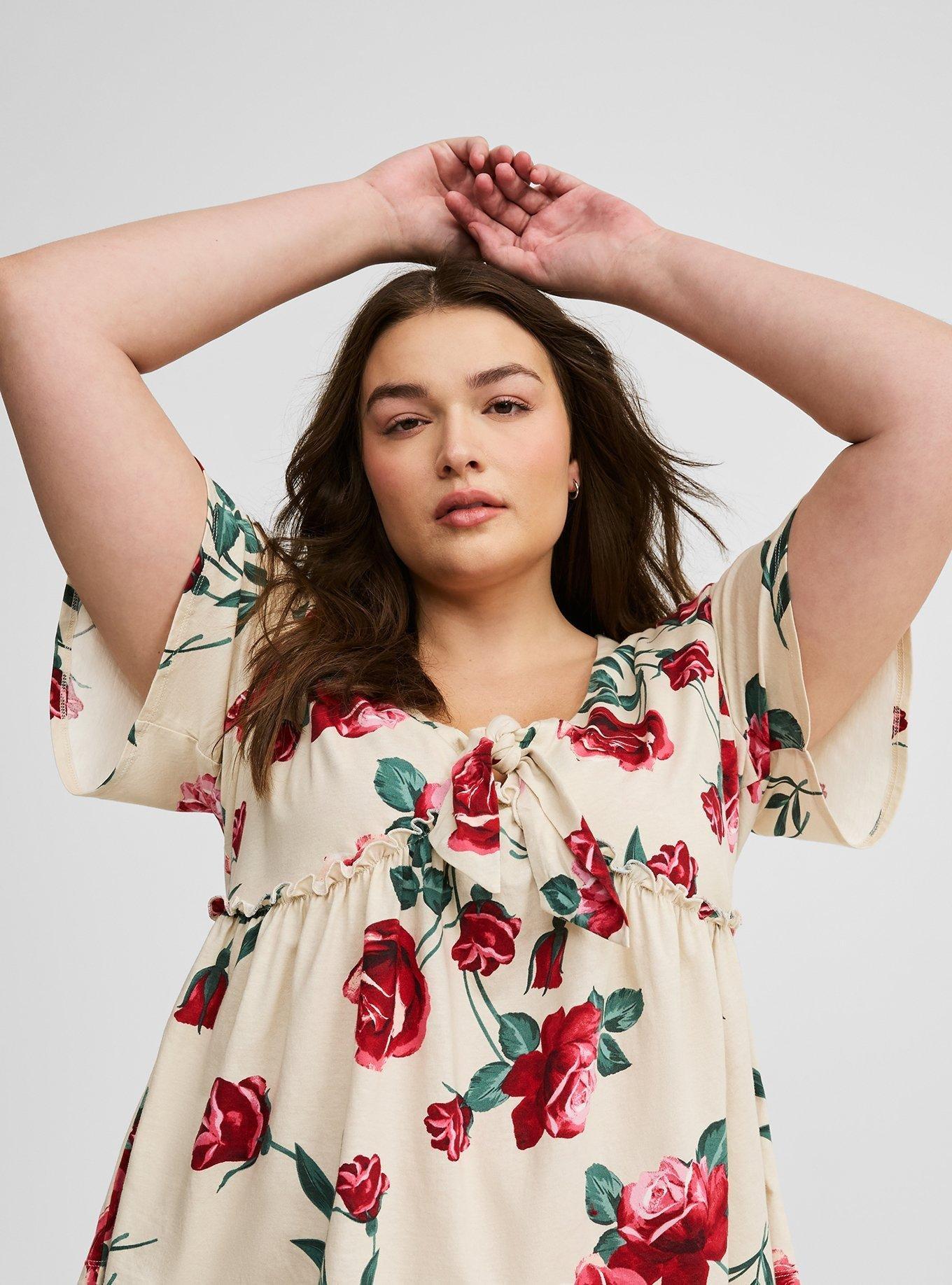 Heritage Jersey V-Neck top
