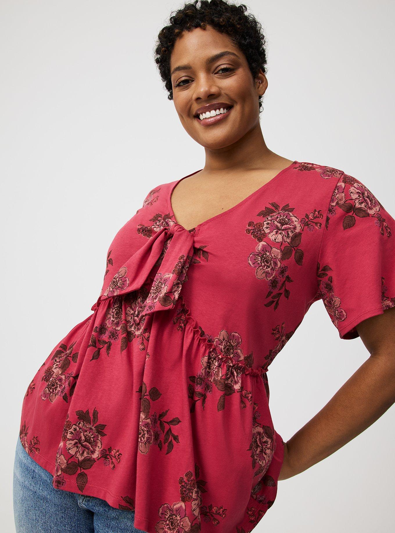 Heritage Jersey V-Neck Top