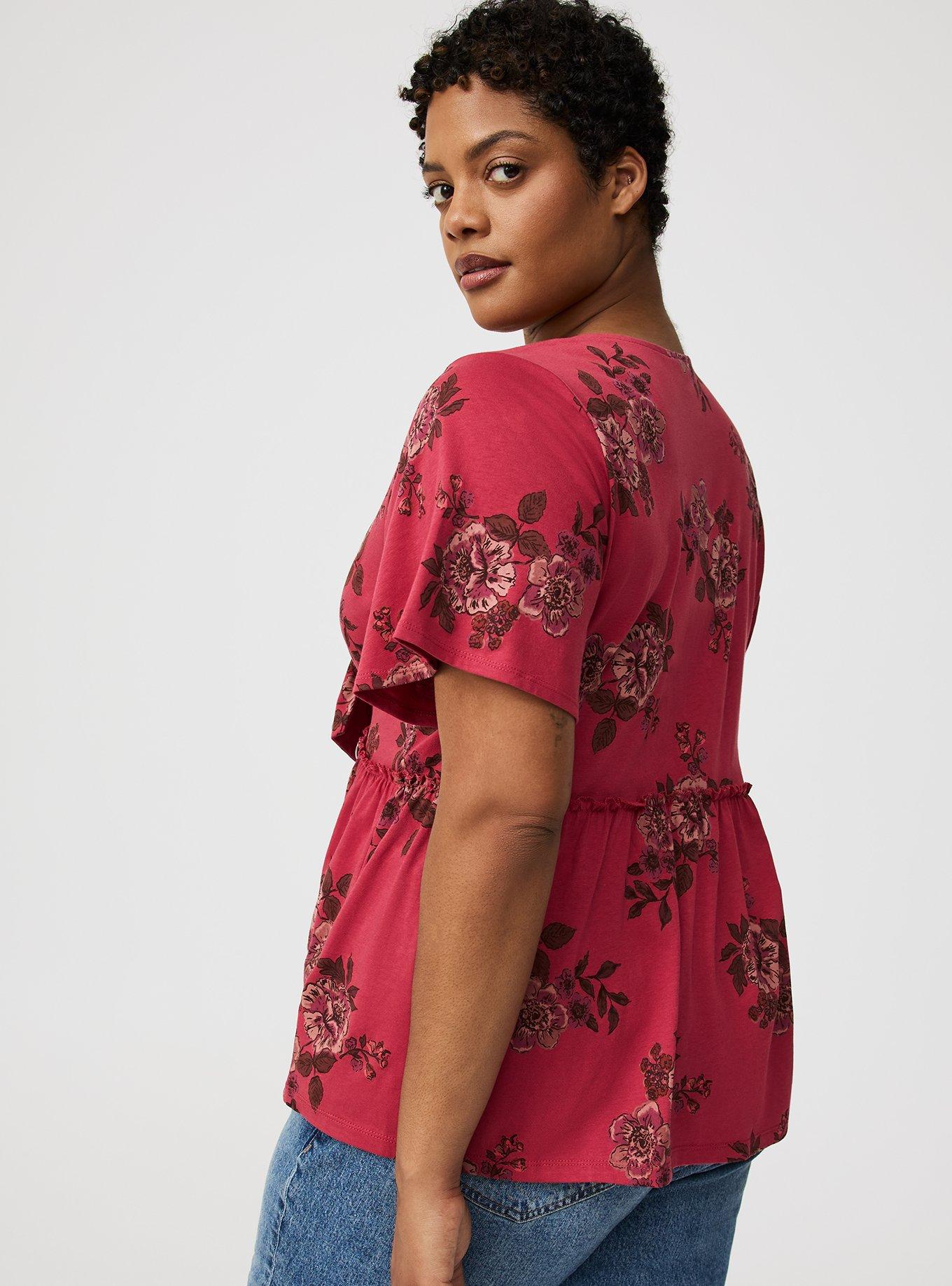 Heritage Jersey V-Neck Top